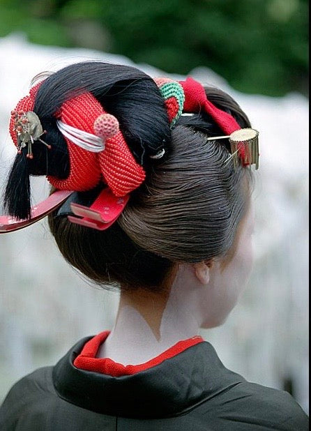 Traditional japanese shop hair accessories