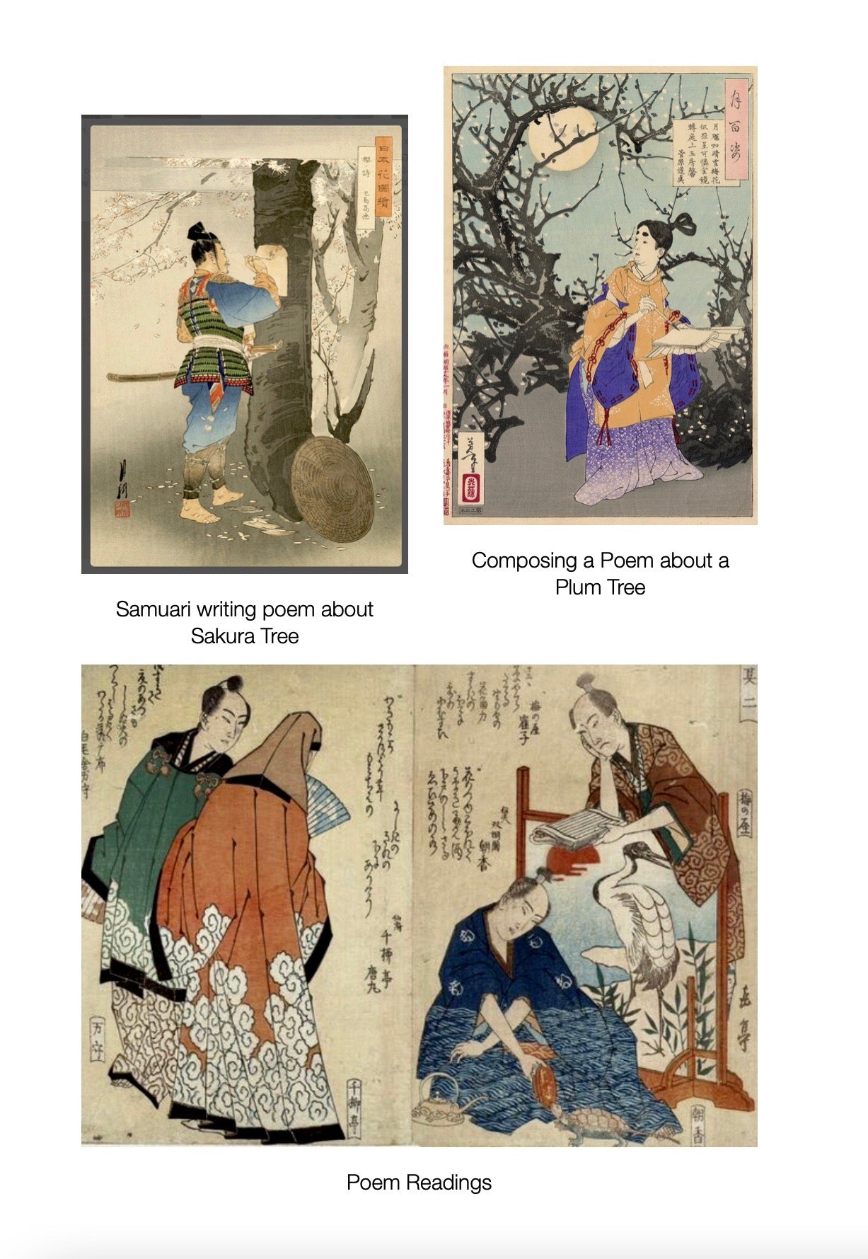 Antique Japanese Negoro-nuri Lacquer, Rectangular ‘Tanzabu’ bako with Lid and Poem Cards | RARE Japanese Poem Box