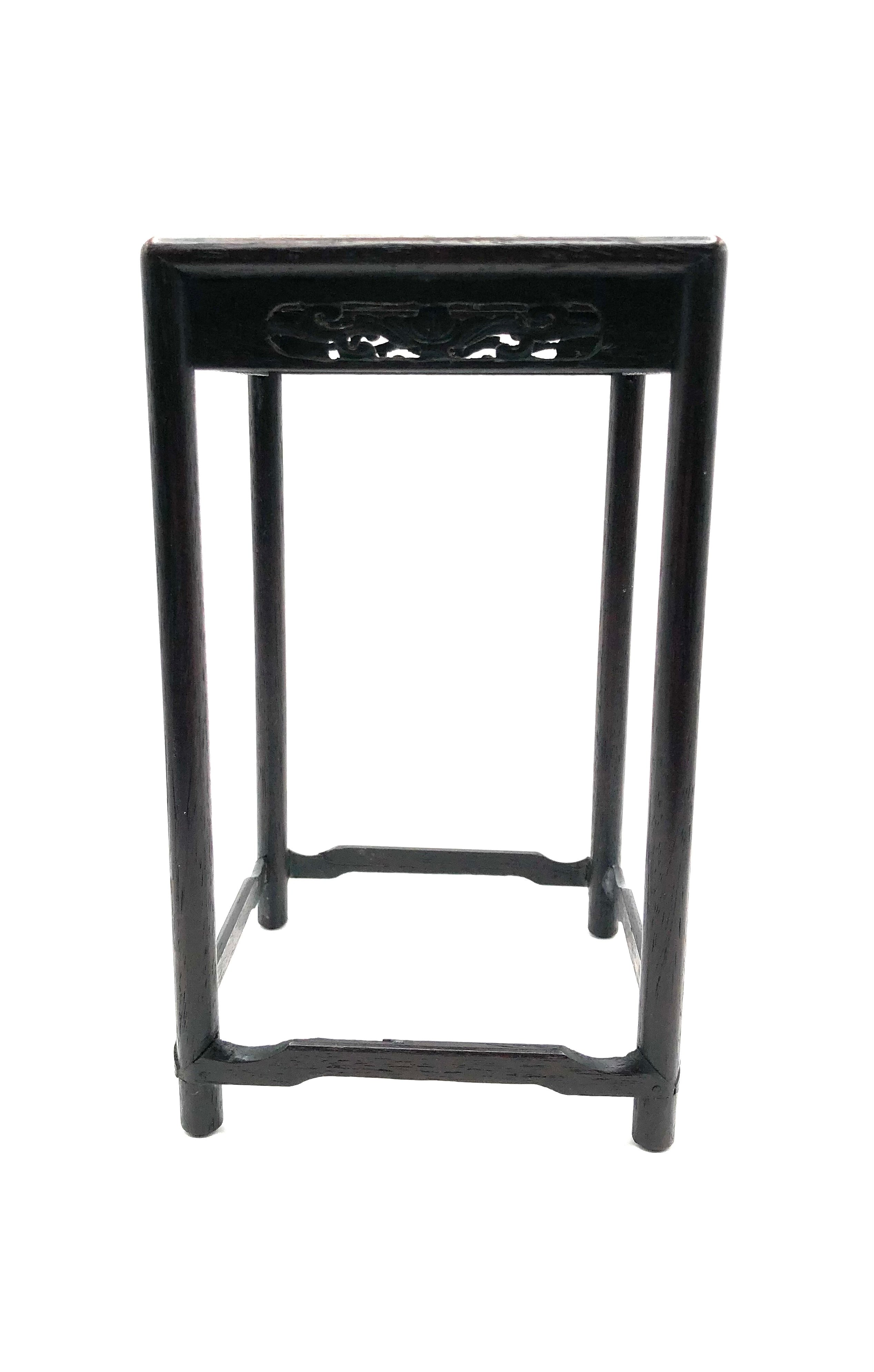 Antique Japanese Rosewood Display Stand | Fine Art display Table