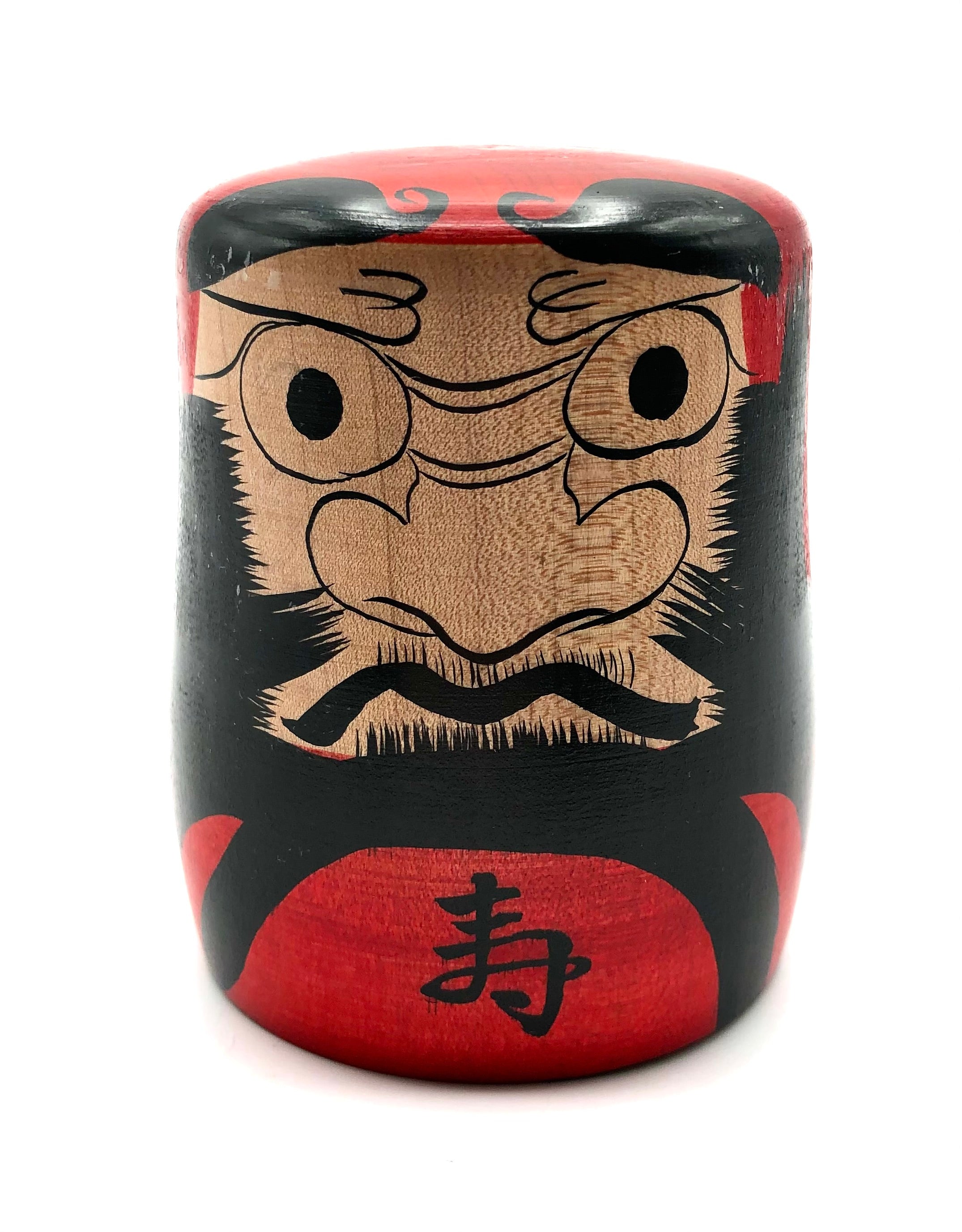 Rare Vintage Japanese Interpretation of “Daruma | Bodhidharma” | Engimono by Kamata Kouchi