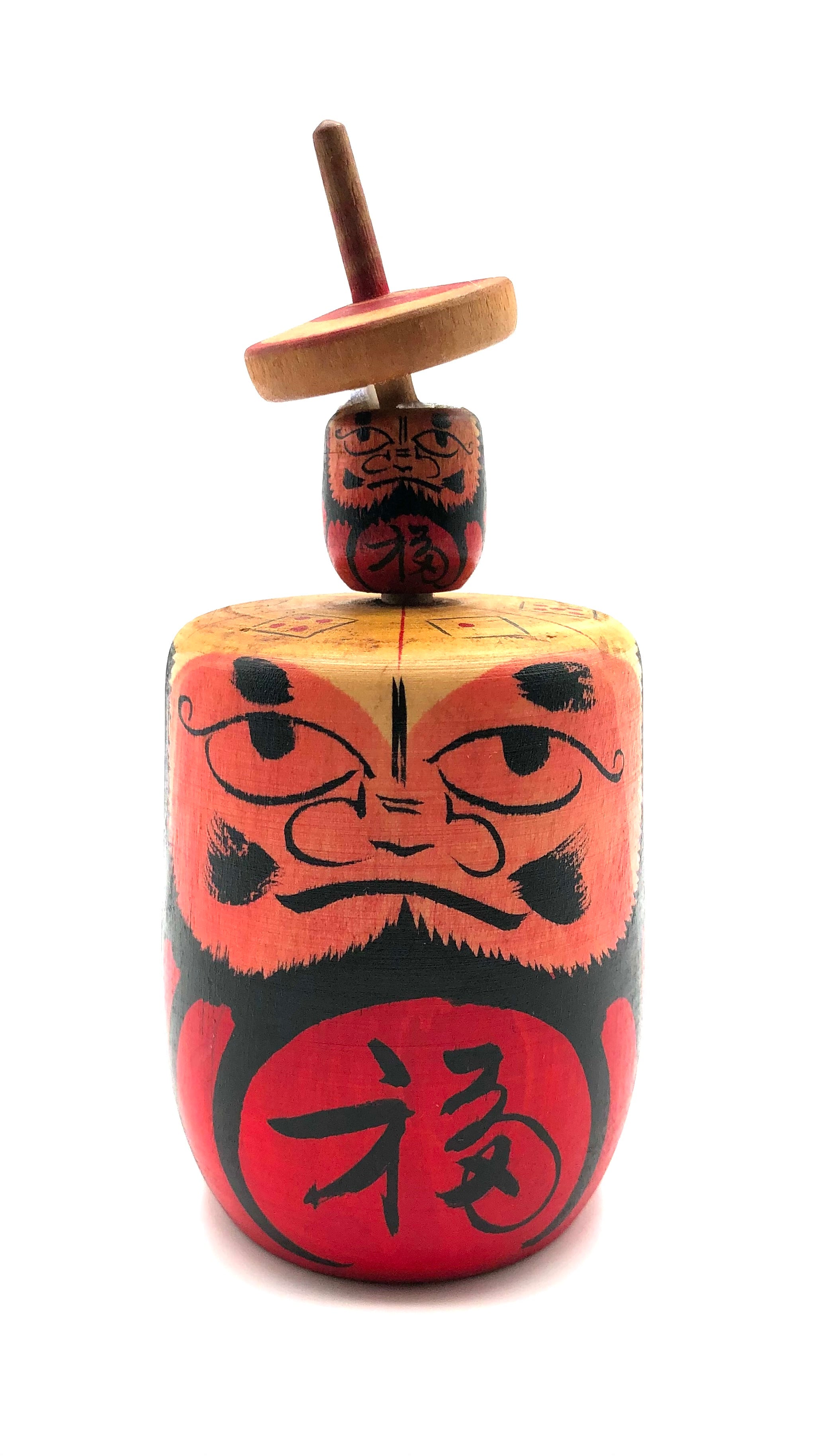 Vintage Japanese Daruma Gambling Game by Tsuta Family (1944-)