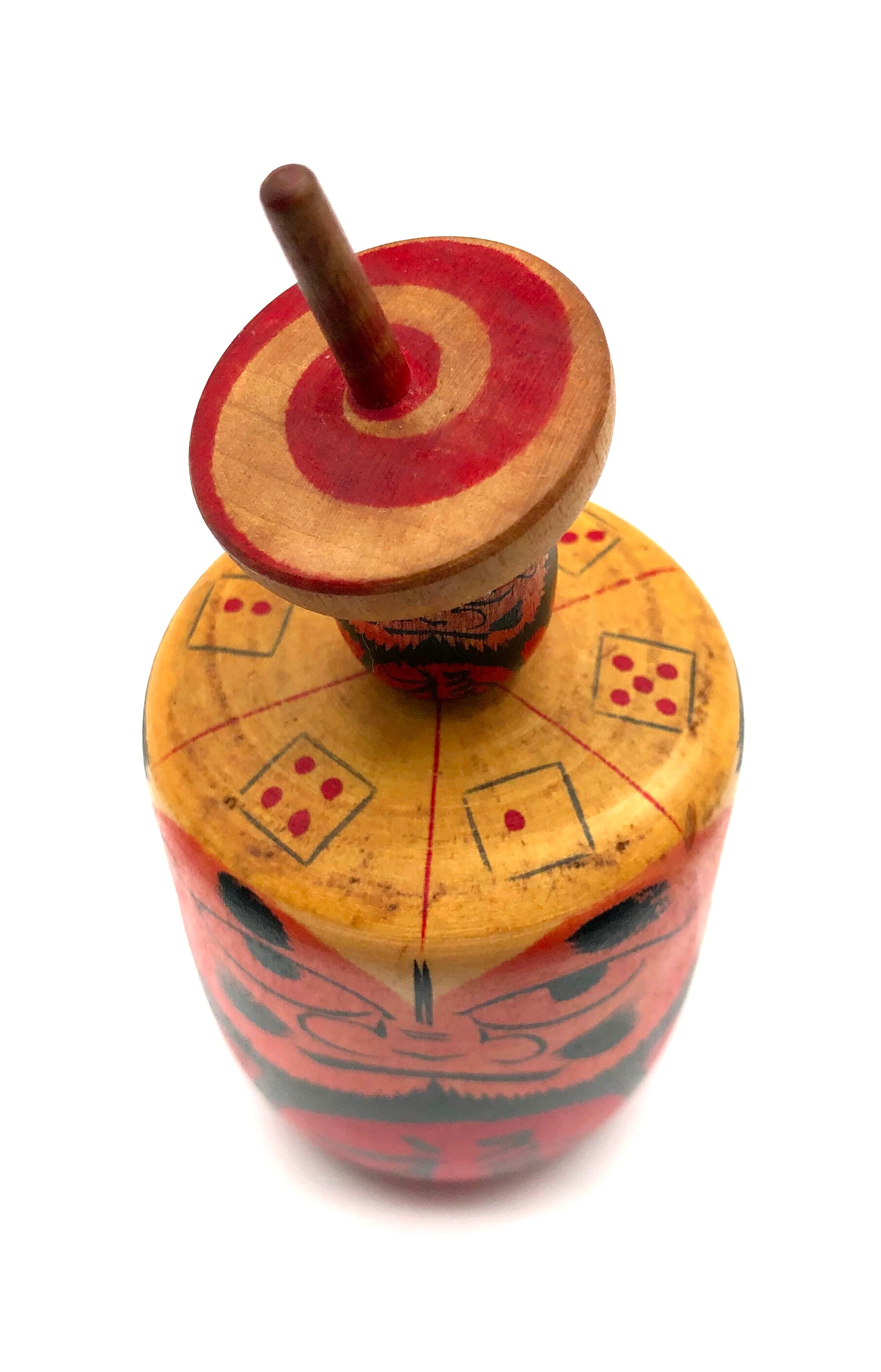 Vintage Japanese Daruma Gambling Game by Tsuta Family (1944-)