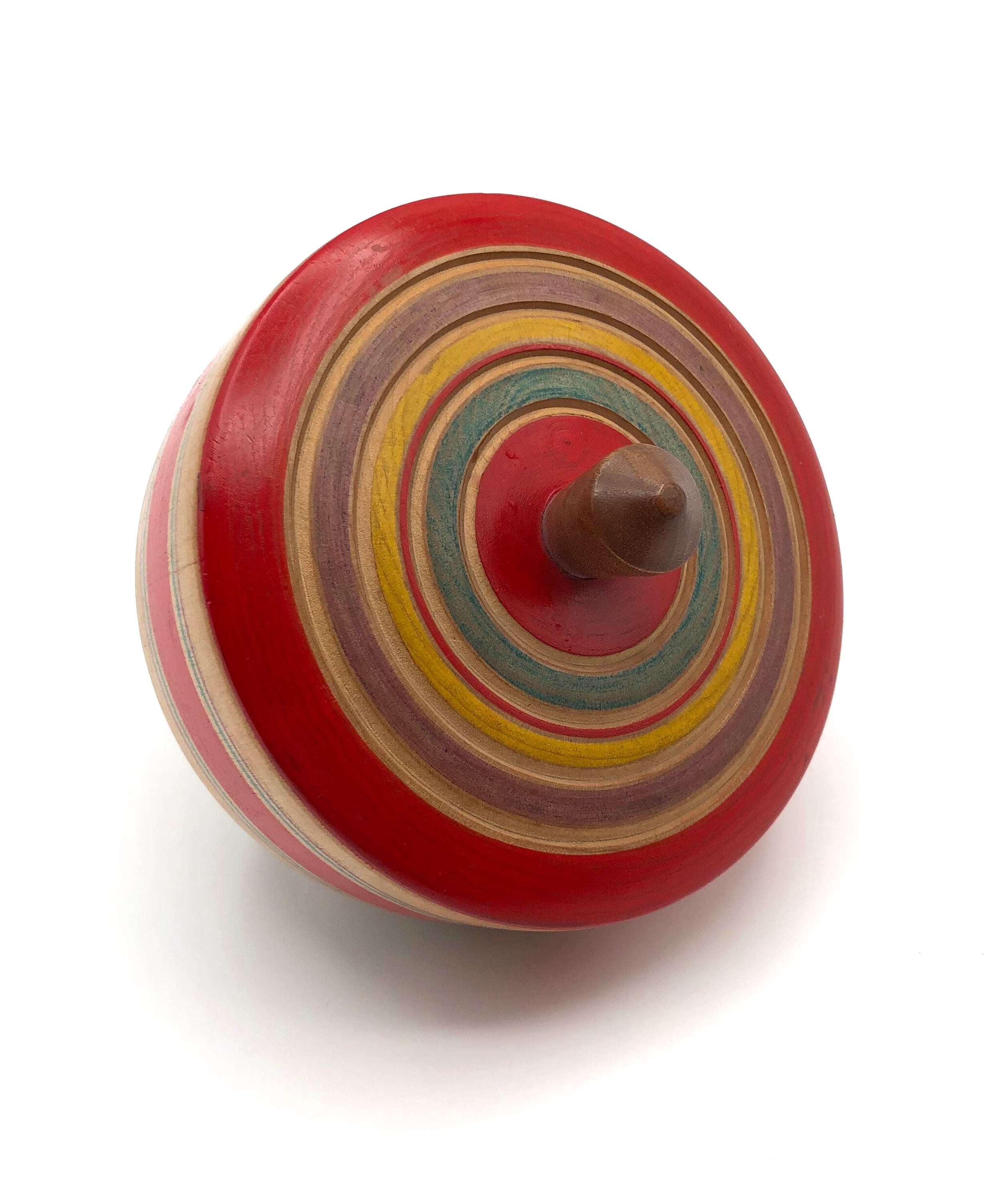 Vintage Japanese Edo-Koma Spinning Top by Hiroi Brothers (Tougatta Family)