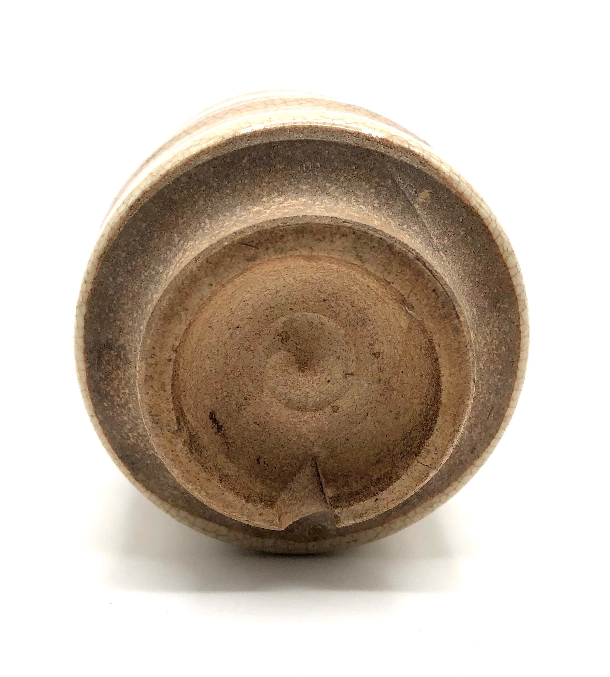 Vintage Japanese Hagi-yaki Yunomi Tea Cup | Miwa Kiyusetsu X Contemporary Studio Ware