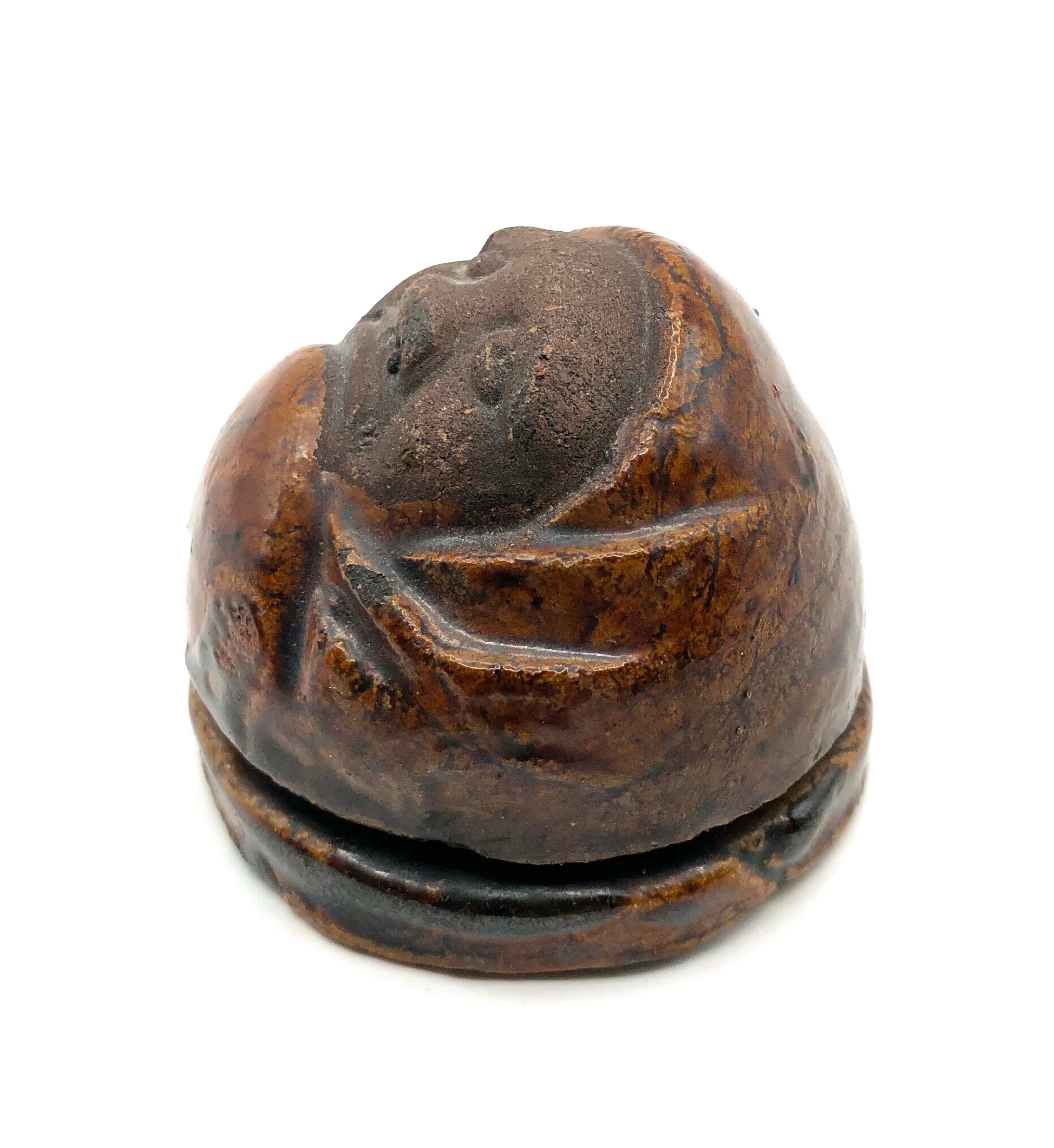 Vintage Japanese Kogo Incense Container by Joho Nakamura | Sumidemae Ceramic Collectible