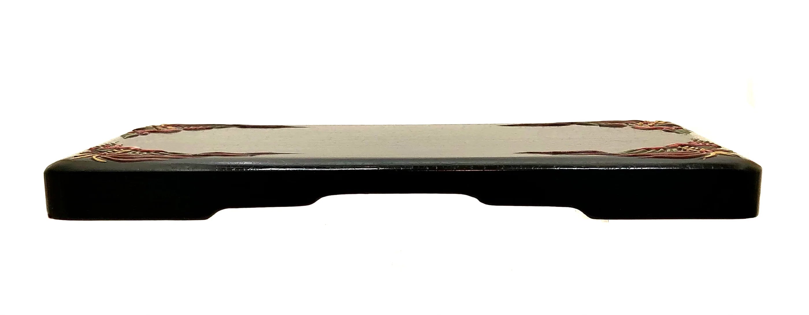 Vintage Japanese Personal lacquered Ryukyu Zenibako Box | Taisho period (1900-1940)