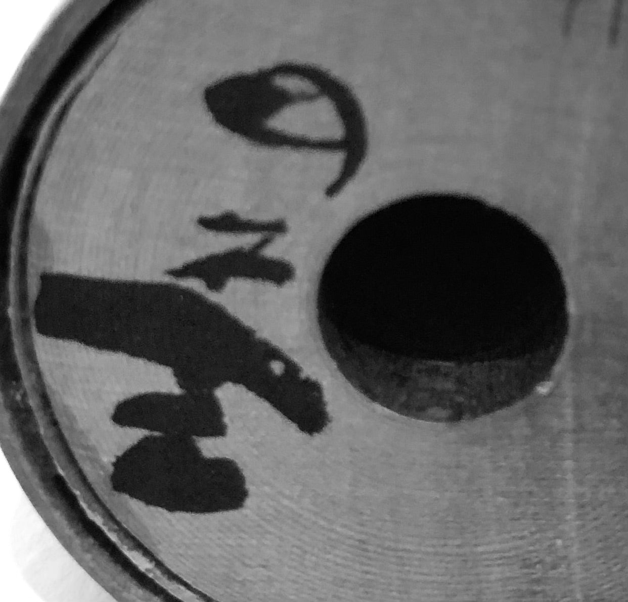 Vintage Japanese Sosaku Kokeshi entitled: “Kasuri | Ikat” by Sato, Bunkichi, 1922-2008