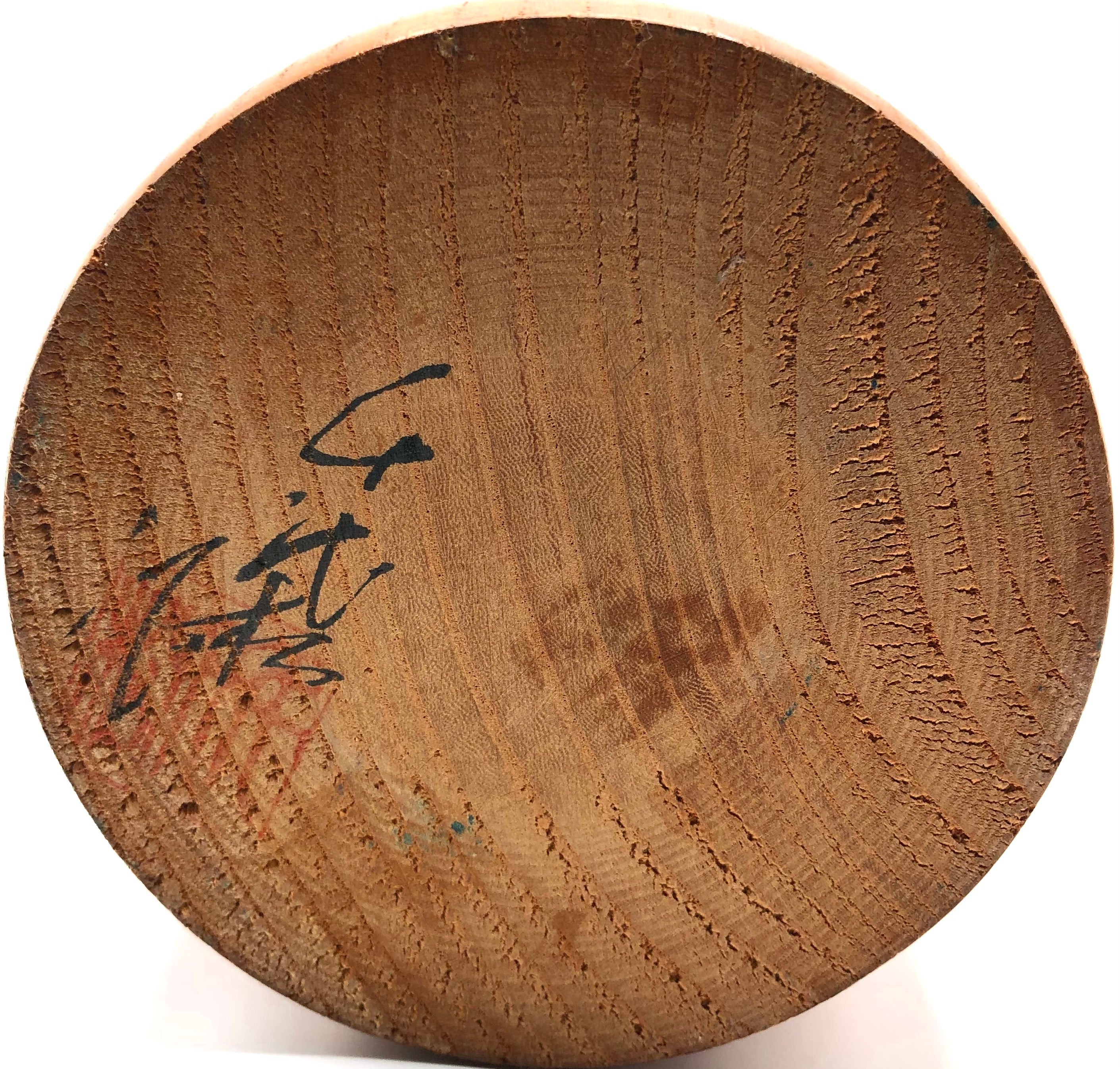 Vintage Japanese Sosaku Kokeshi entitled: “Maegami “Bangs” by Chiyomatsu, Kano (1935-)