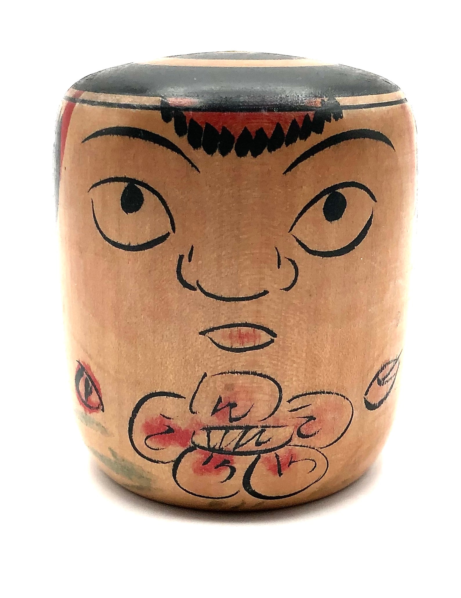 Vintage Japanese Traditional ‘Takobozu’ Nakanosawa Kokeshi by Saito Tokujyu