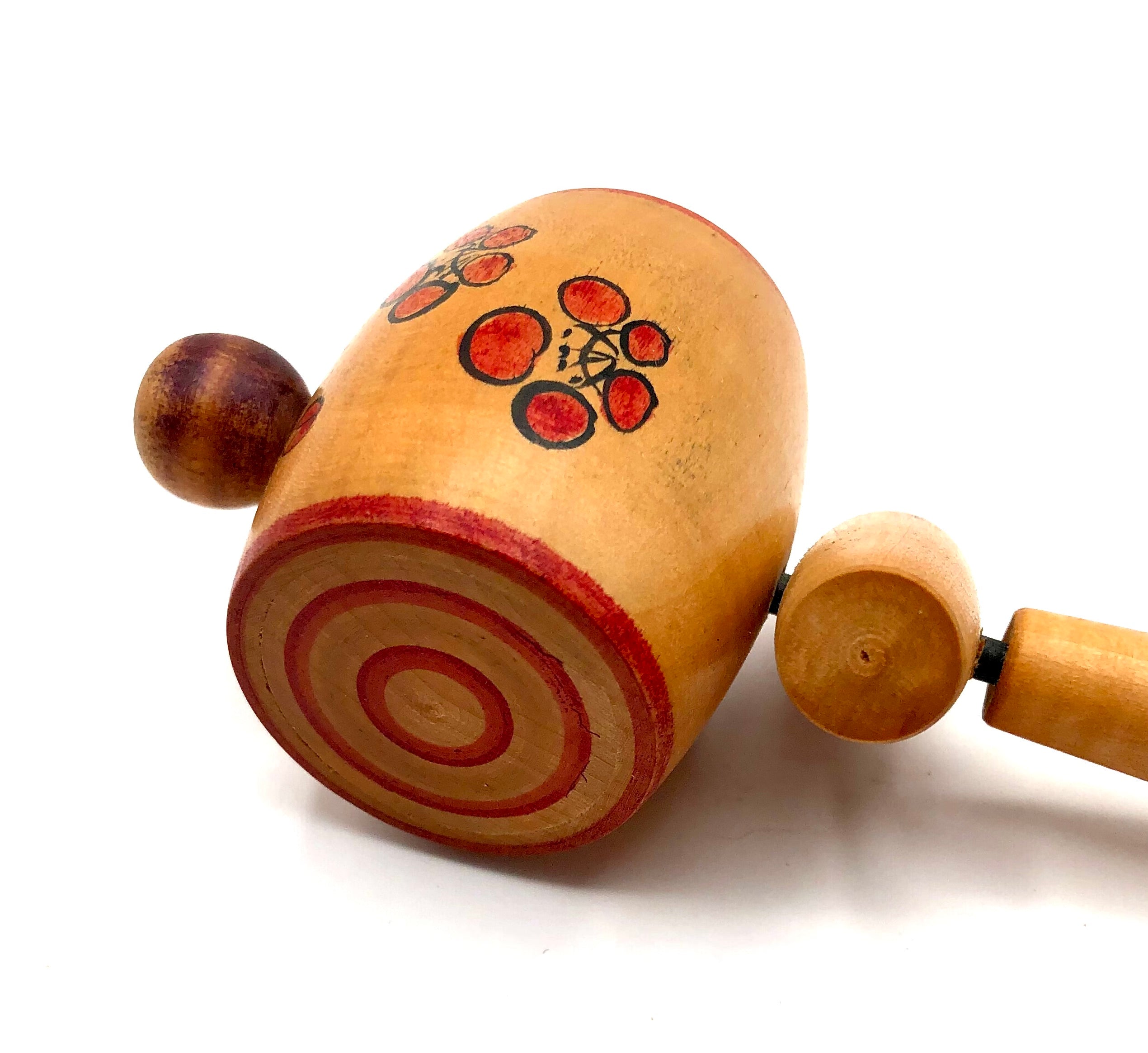 Vintage Japanese Tougatta-kei ‘Uchide no kozuchi’ (lucky Mallet), Rattle and Whistle by Sato, Teruo (1919-1988)