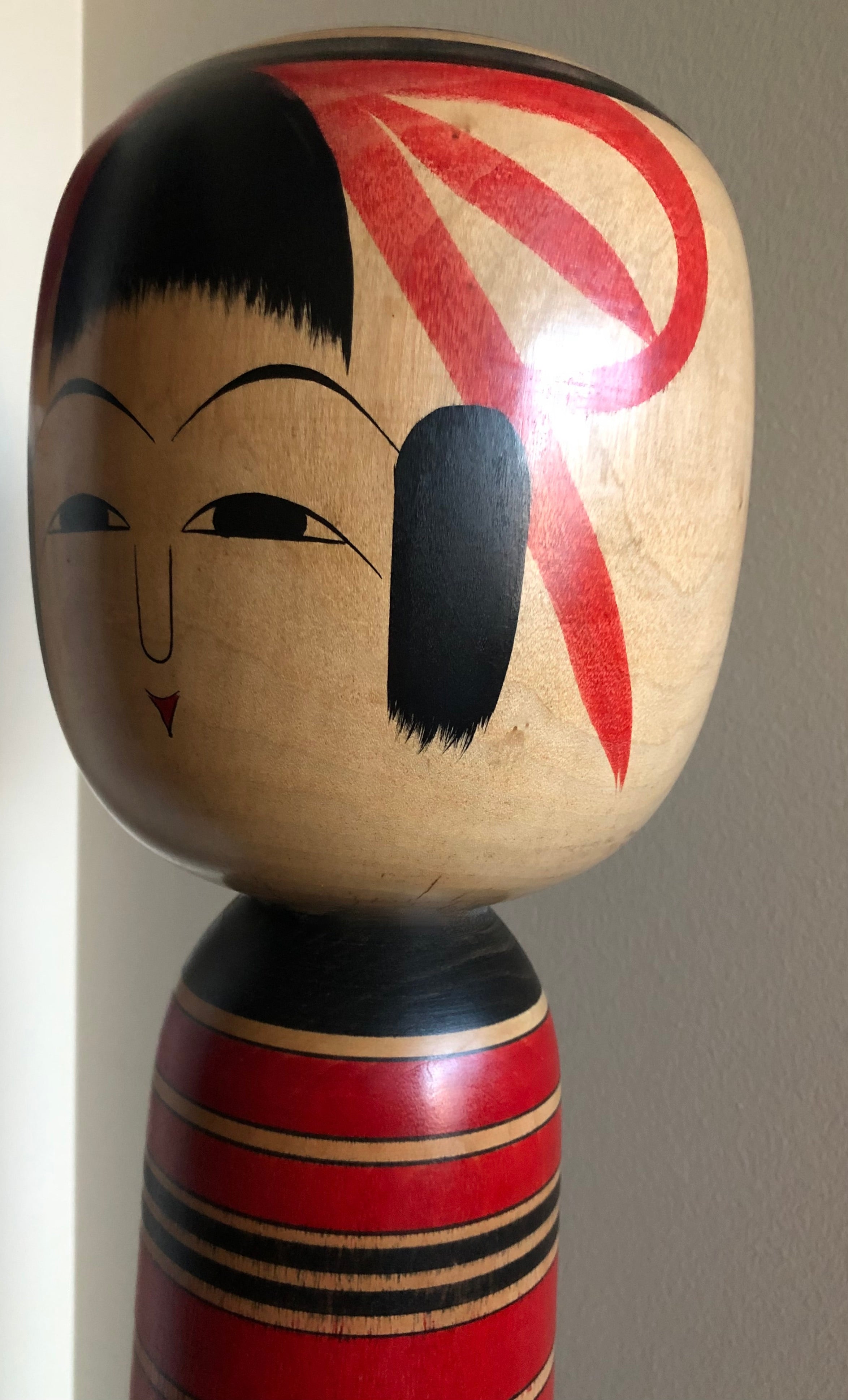 RARE Vintage Japanese Traditional Kokeshi | Tsuchiyu-Kei by Shinogi, Toshio (1931-)