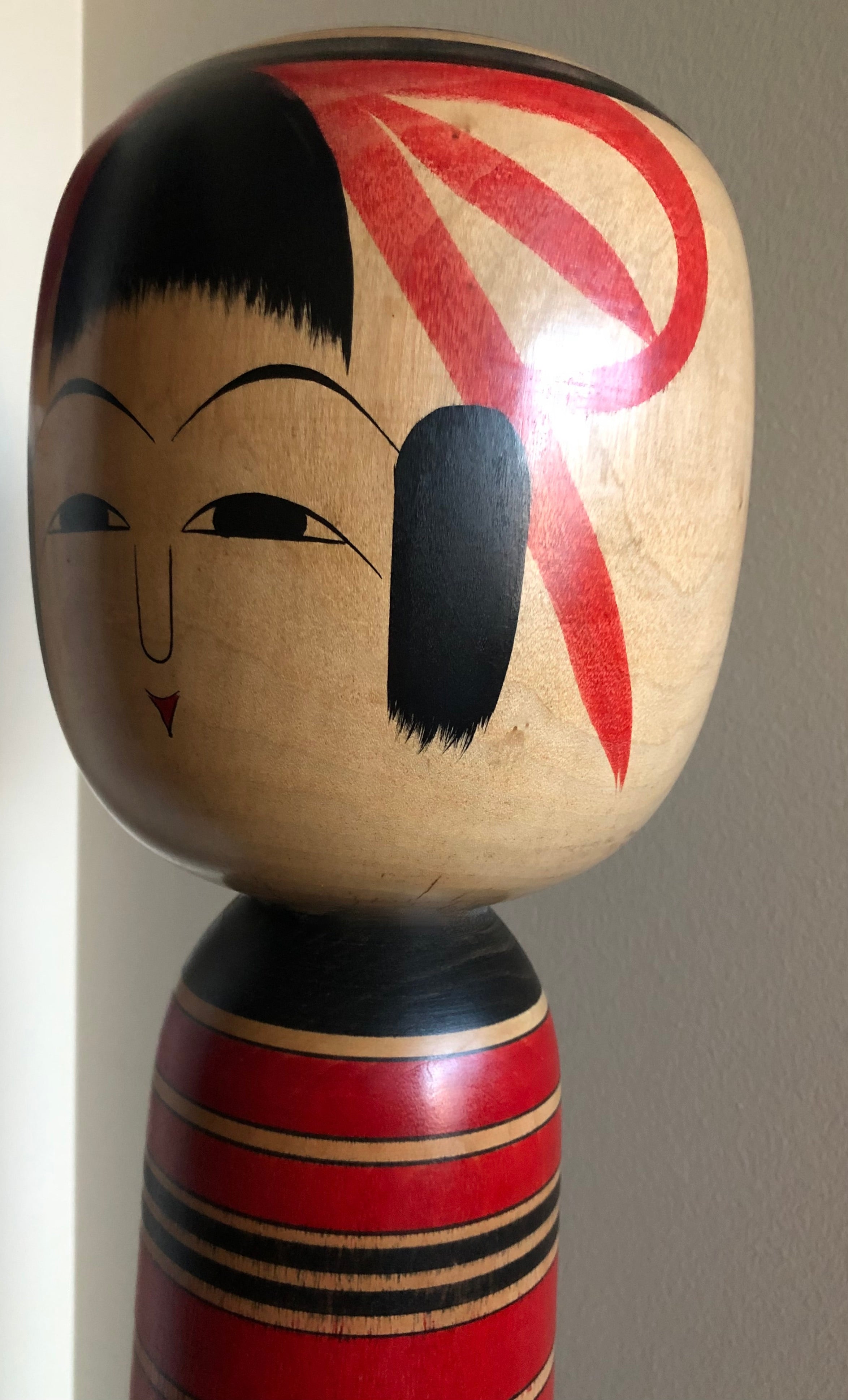 RARE Vintage Japanese Traditional Kokeshi | Tsuchiyu-Kei  by Shinogi, Toshio (1931-)