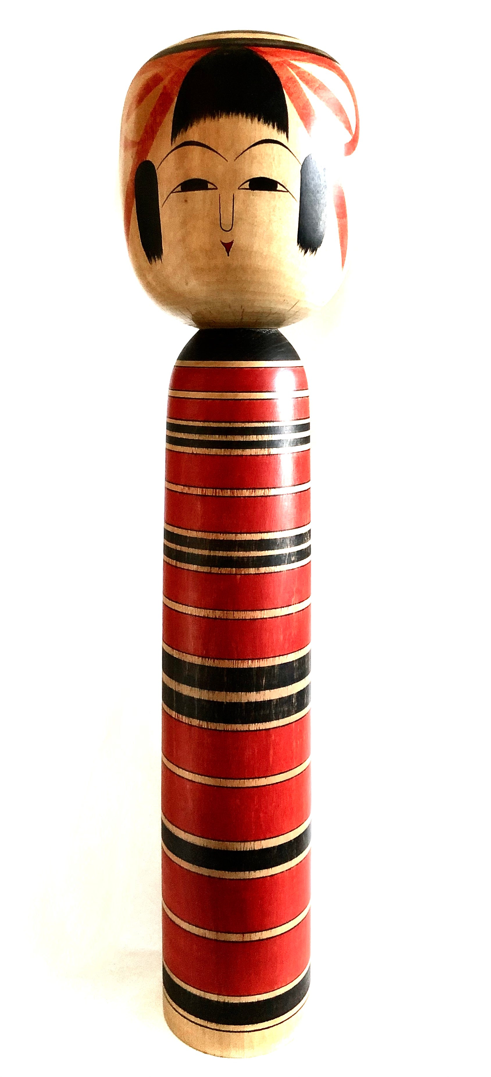 RARE Vintage Japanese Traditional Kokeshi | Tsuchiyu-Kei by Shinogi, Toshio (1931-)
