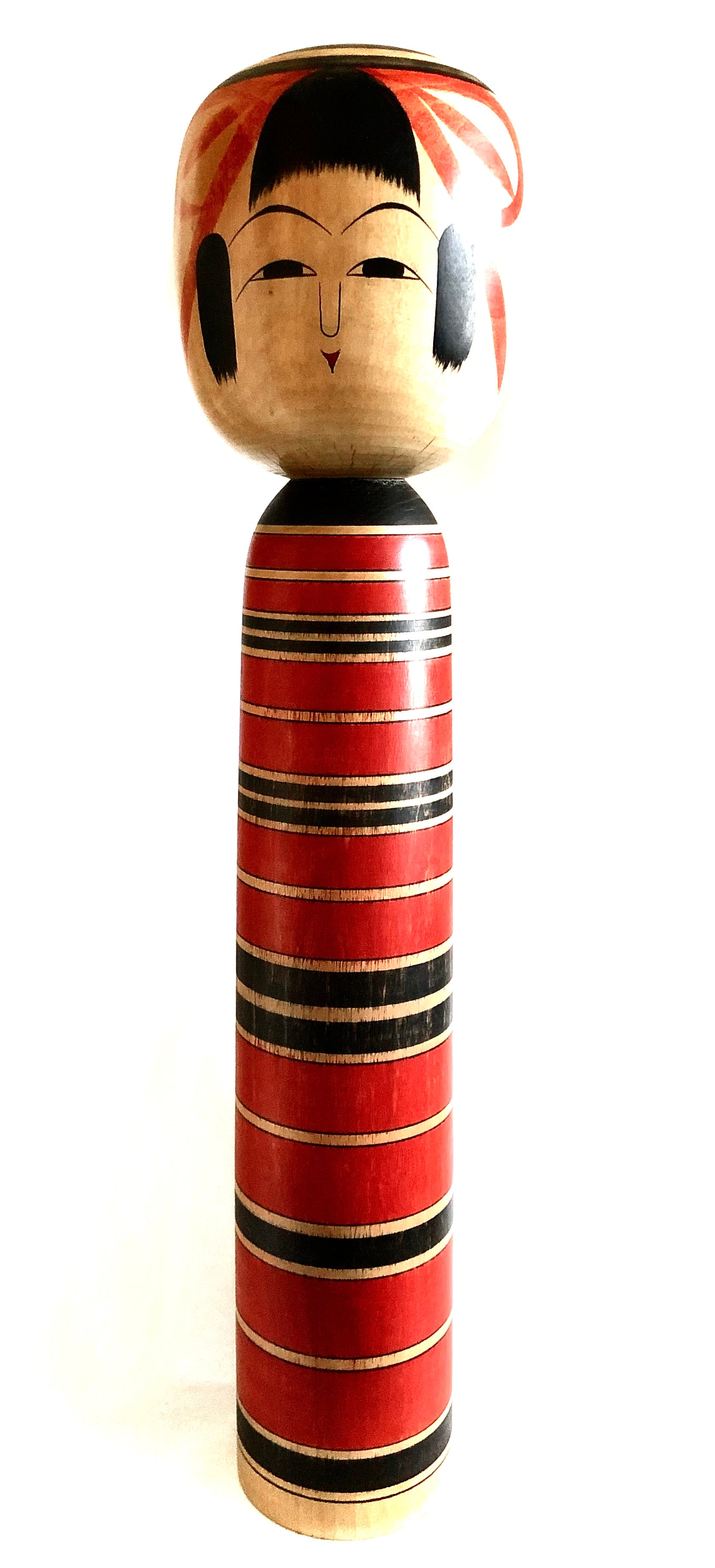 RARE Vintage Japanese Traditional Kokeshi | Tsuchiyu-Kei  by Shinogi, Toshio (1931-)