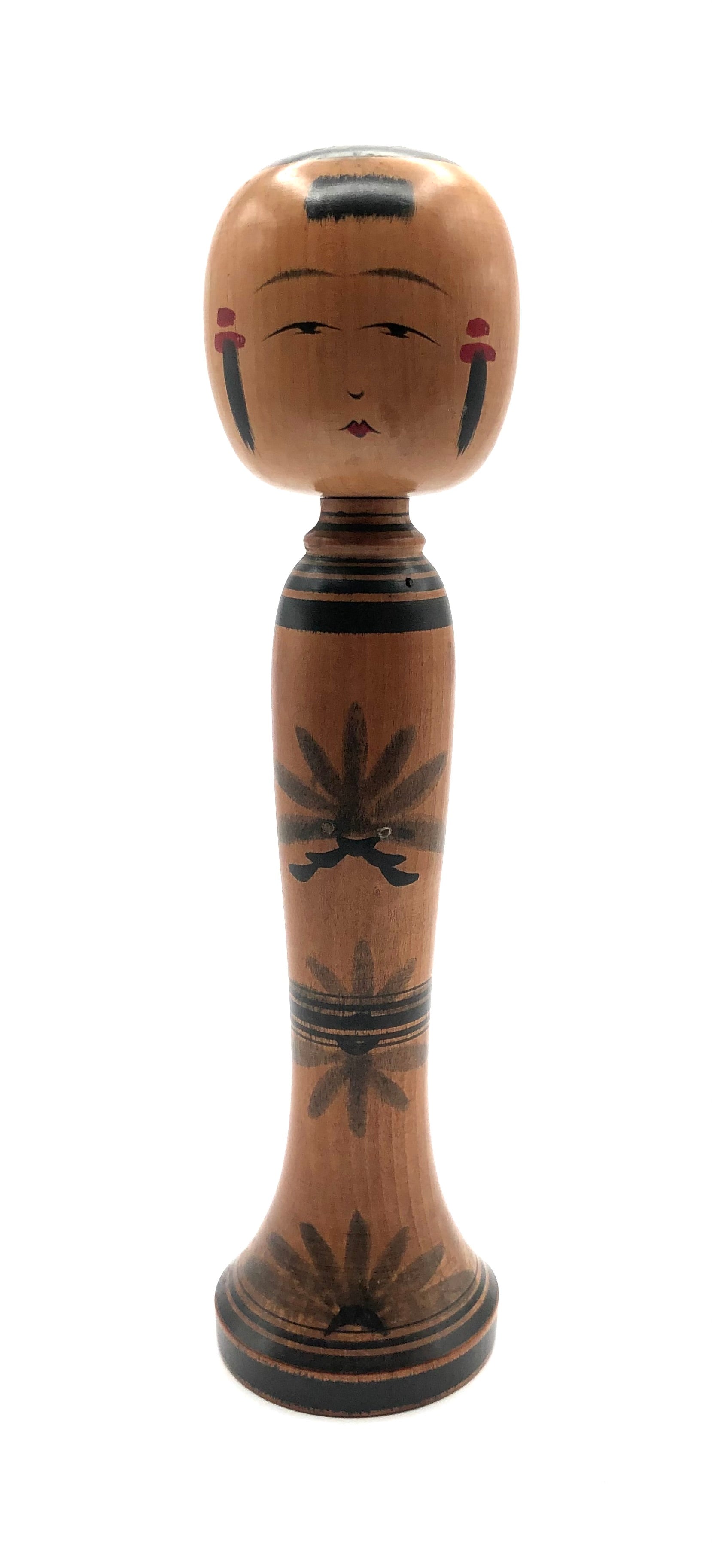 Vintage Japanese Traditional Tsugaru Kokeshi by Mamiya, Masao (1921-)
