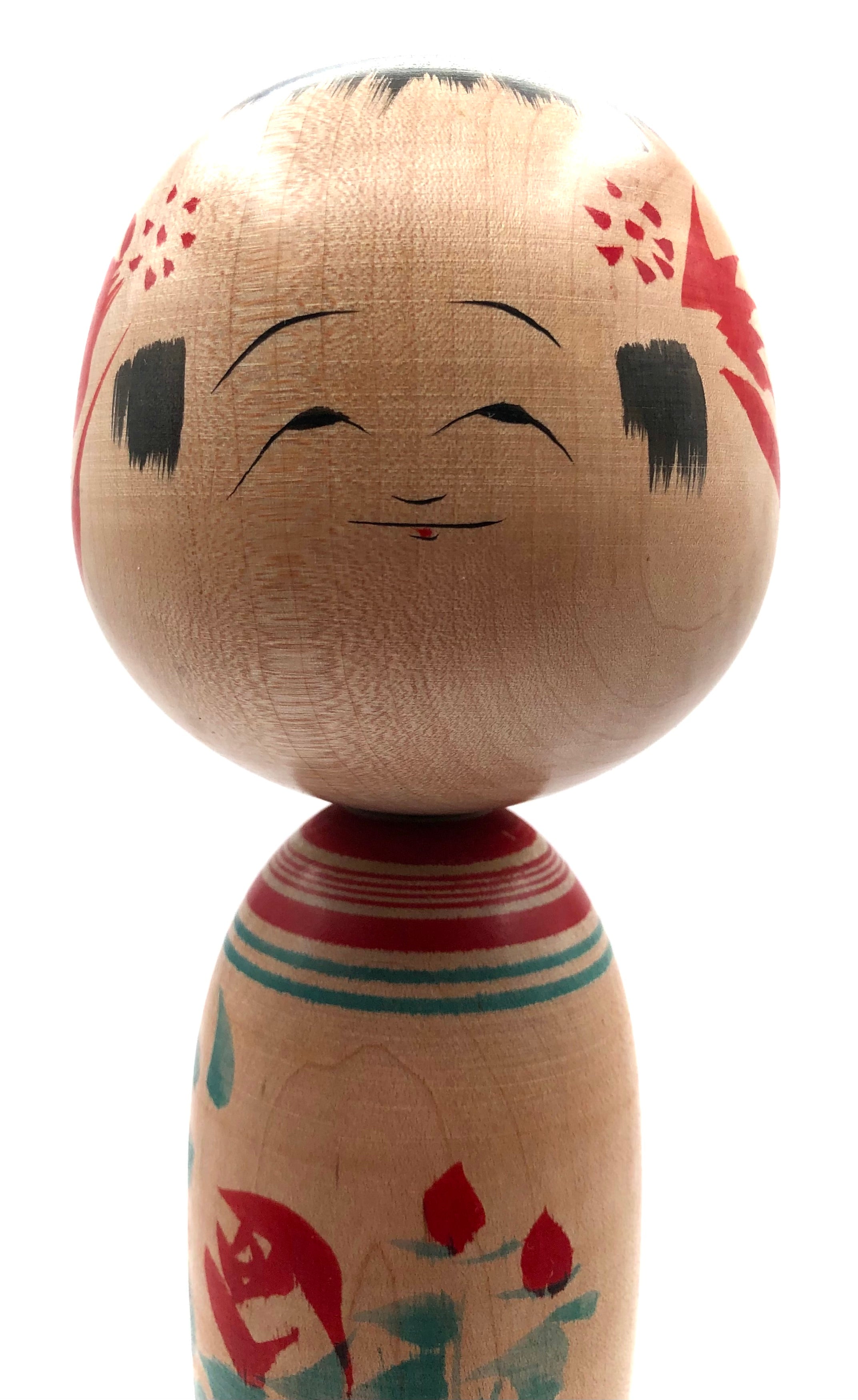 Vintage Japanese Traditional Zao Kokeshi by Ishiyama, Sanshiro (1909-1993)