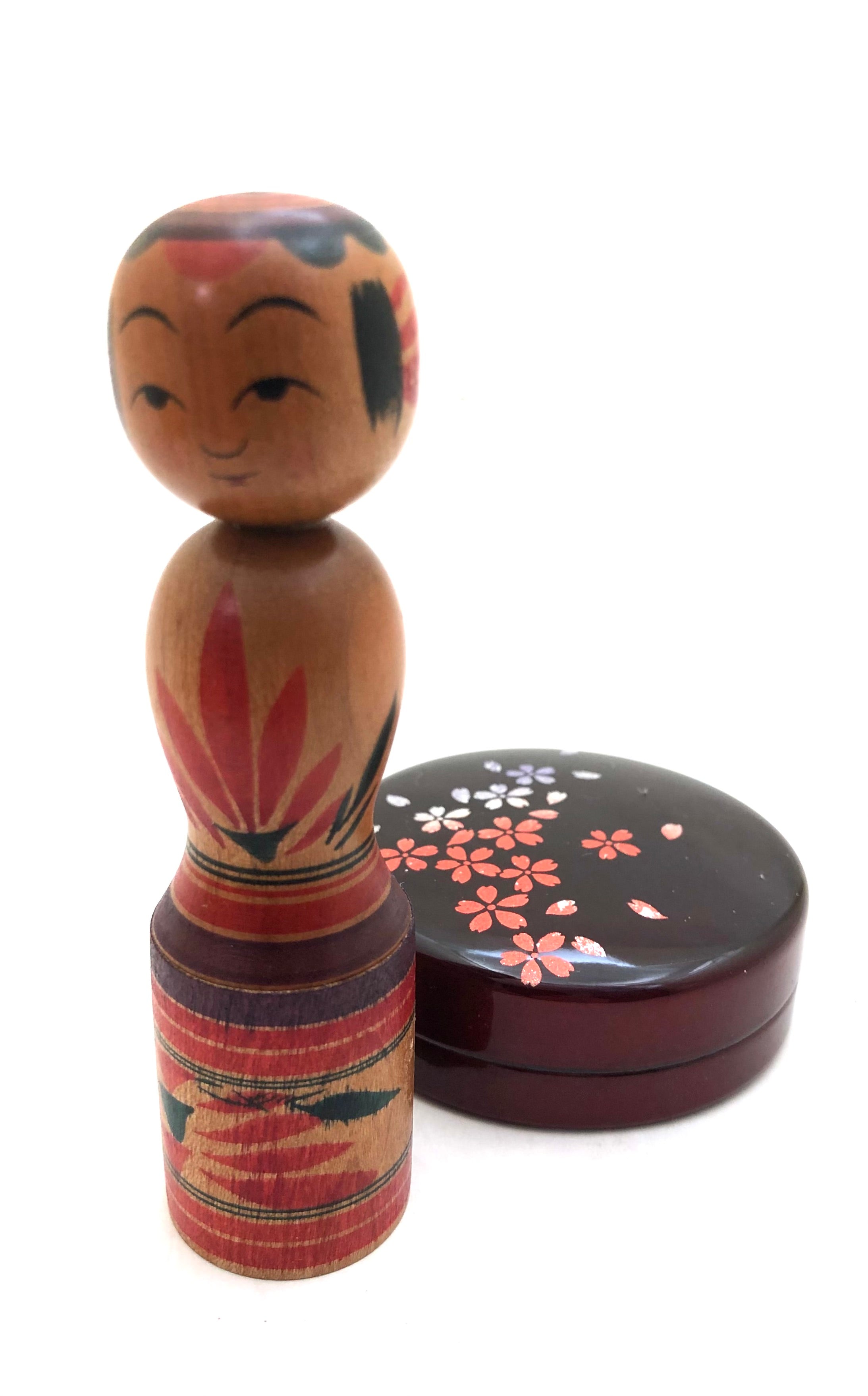 Rare Vintage Japanese Yajirou Kokeshi Personal Seal (Hanko) by Takashi Kamata