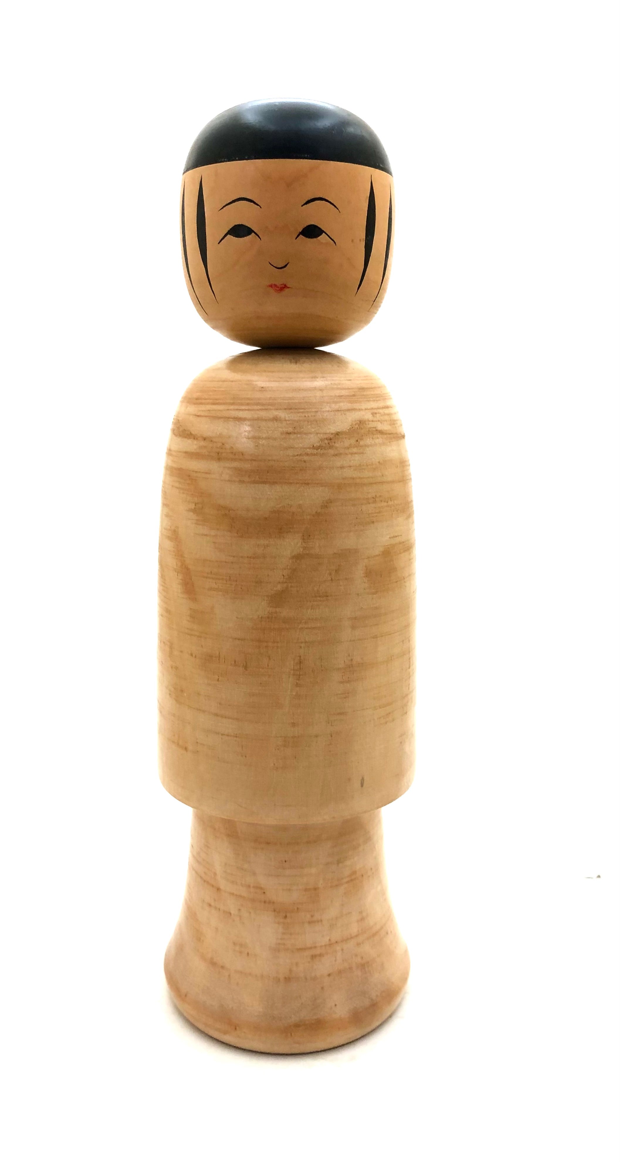 Vintage Nambu Hanamaki Traditional Nambu/Kina-Kina-Kei Kokeshi by Sasaki, Kakuhei