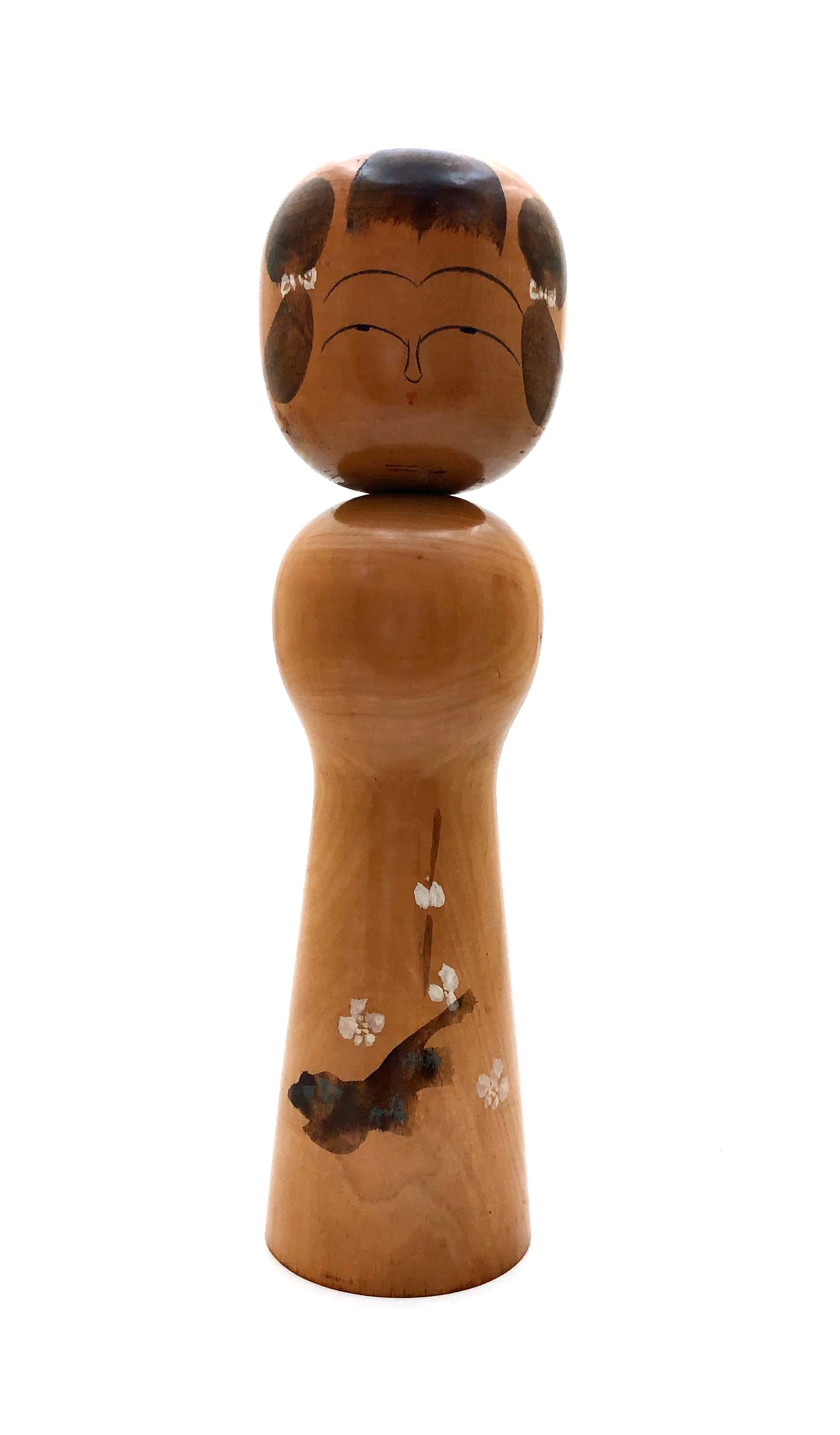 Vintage Japanese Sosaku Kokeshi entitled: “Mizumo | Spring” by Kiyohara, Takao