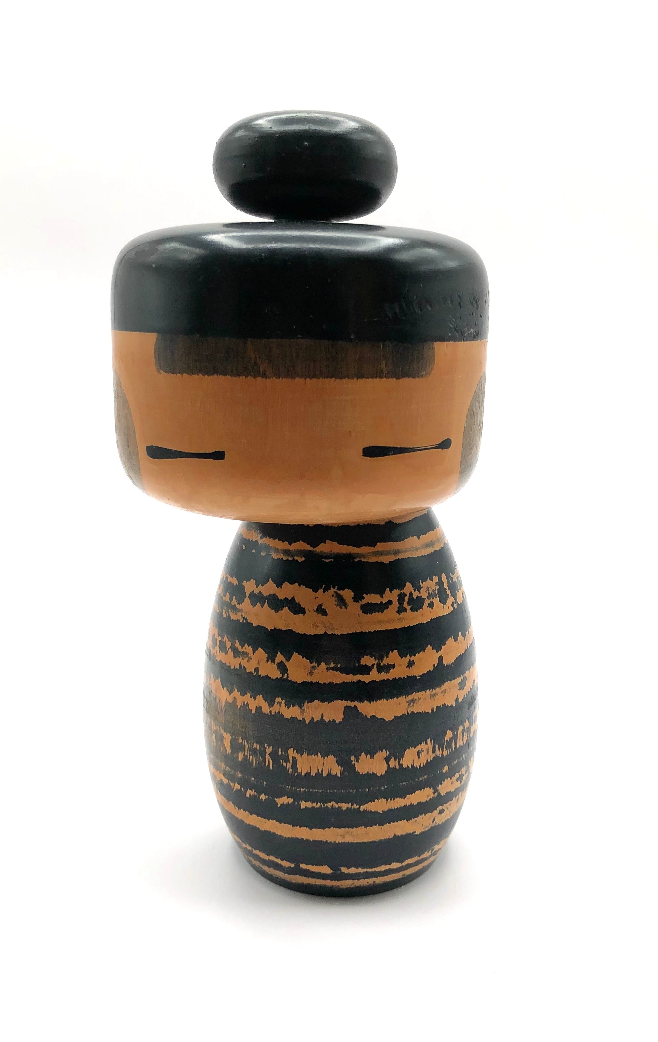 Vintage Sosaku Kokeshi entitled: “Odori | Movement” by Kano, Chiyomatsu