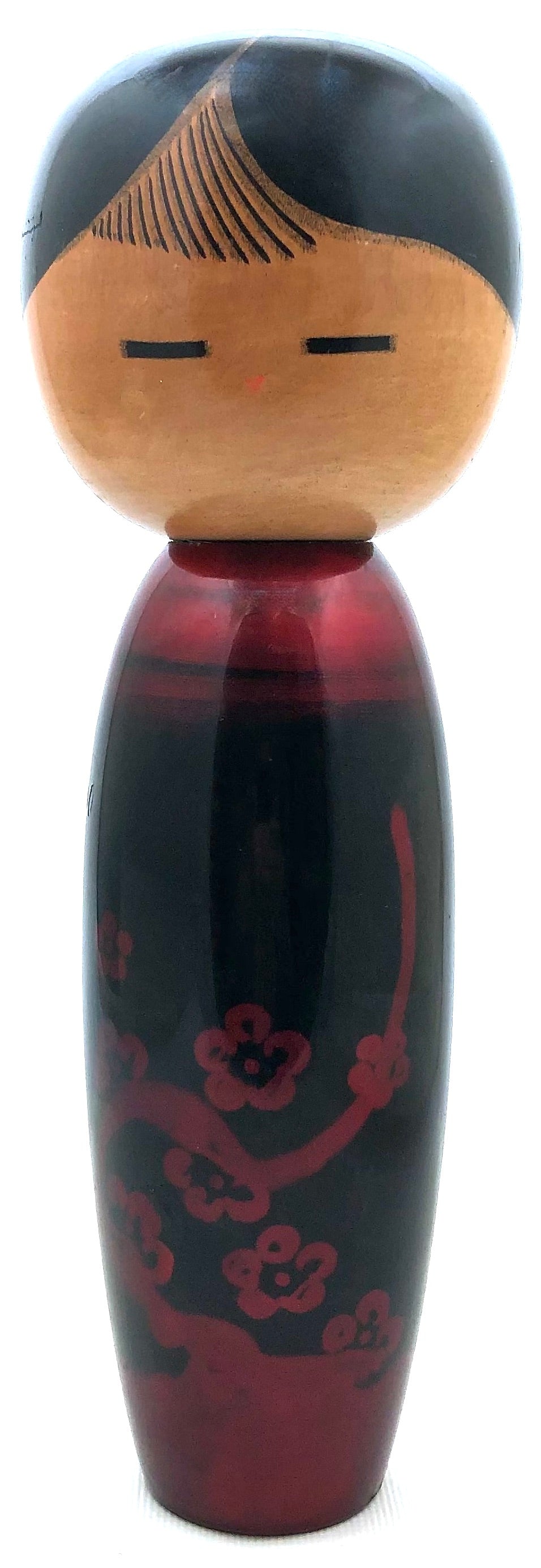 Vintage Sosaku Kokeshi entitled “Plum Grove by Sato Nurio