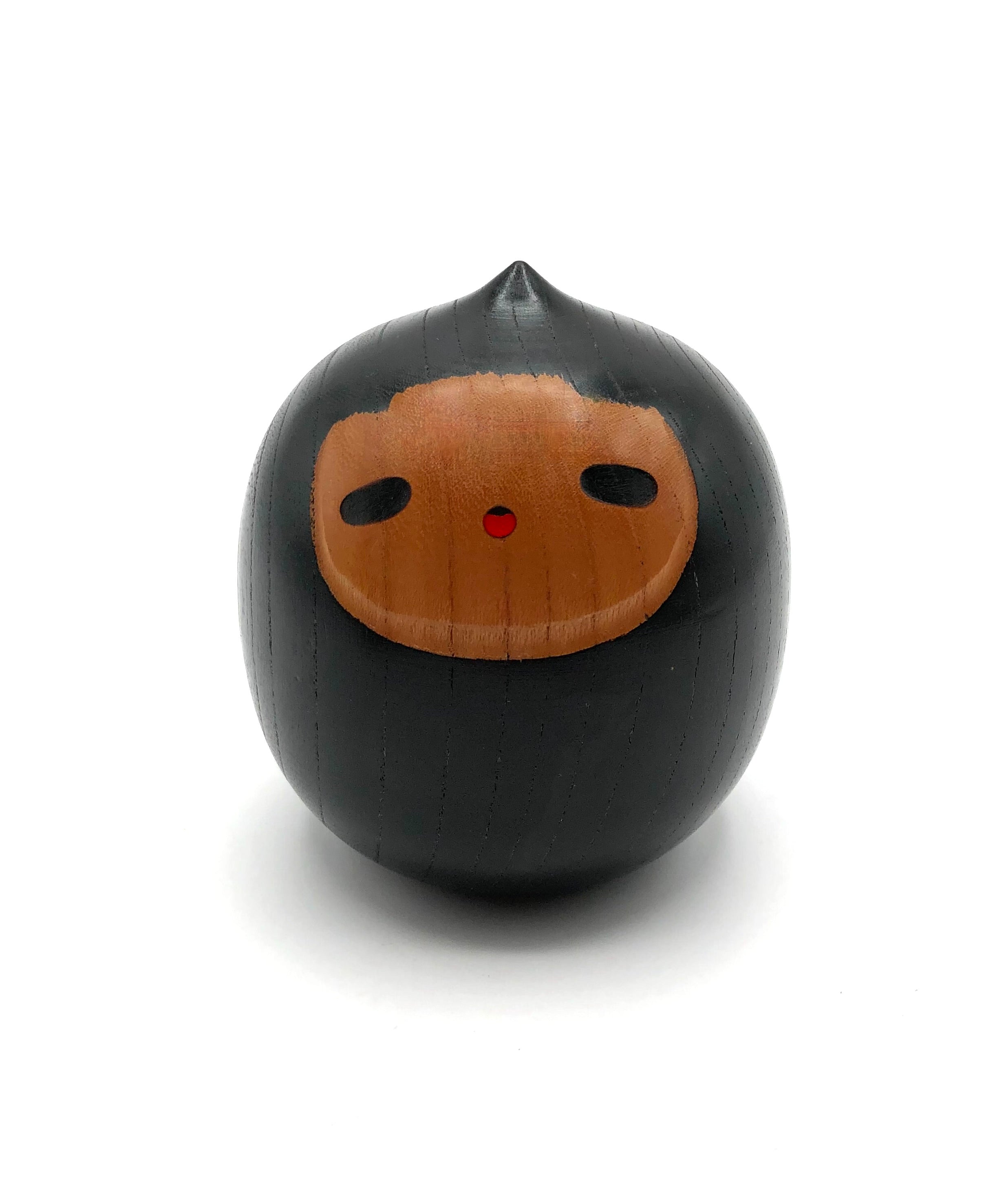Vintage Sosaku Kokeshi entitled: “Doji | Unperturbed ” by Yamanaka, Sanpei (1926-2012)