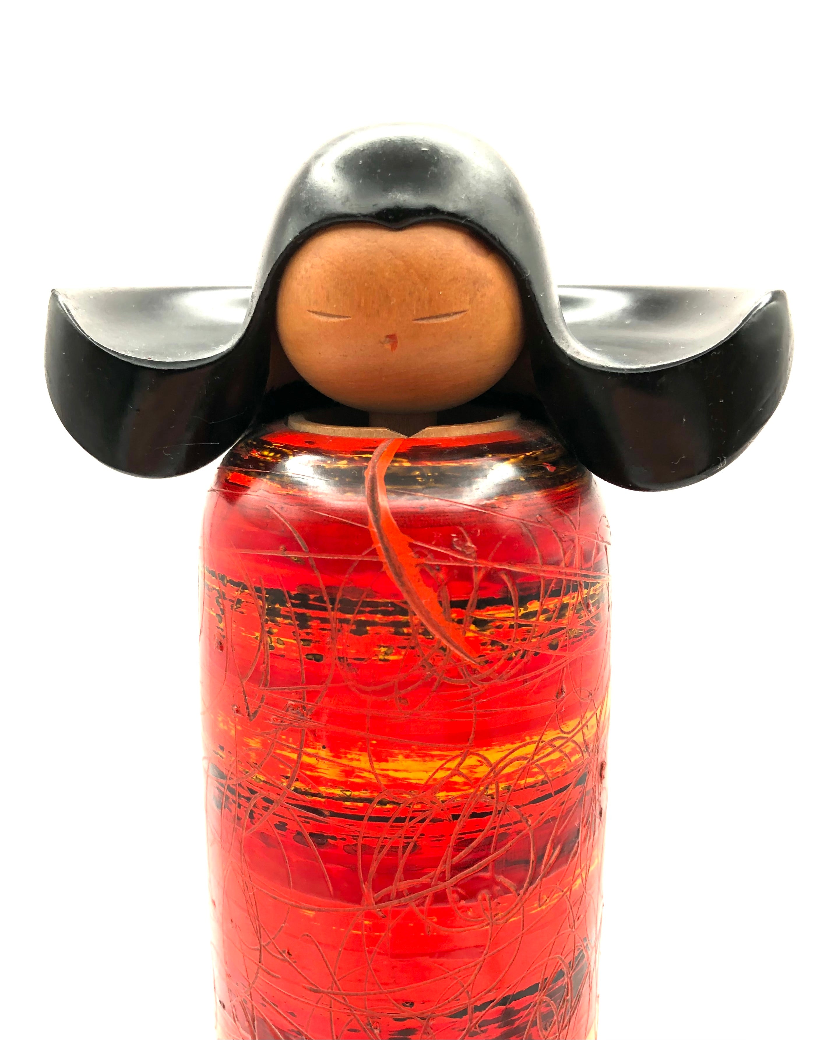 Vintage Sosaku Kokeshi entitled: “Shuen | The Past” by Katase, Kaihei (1921-2015)