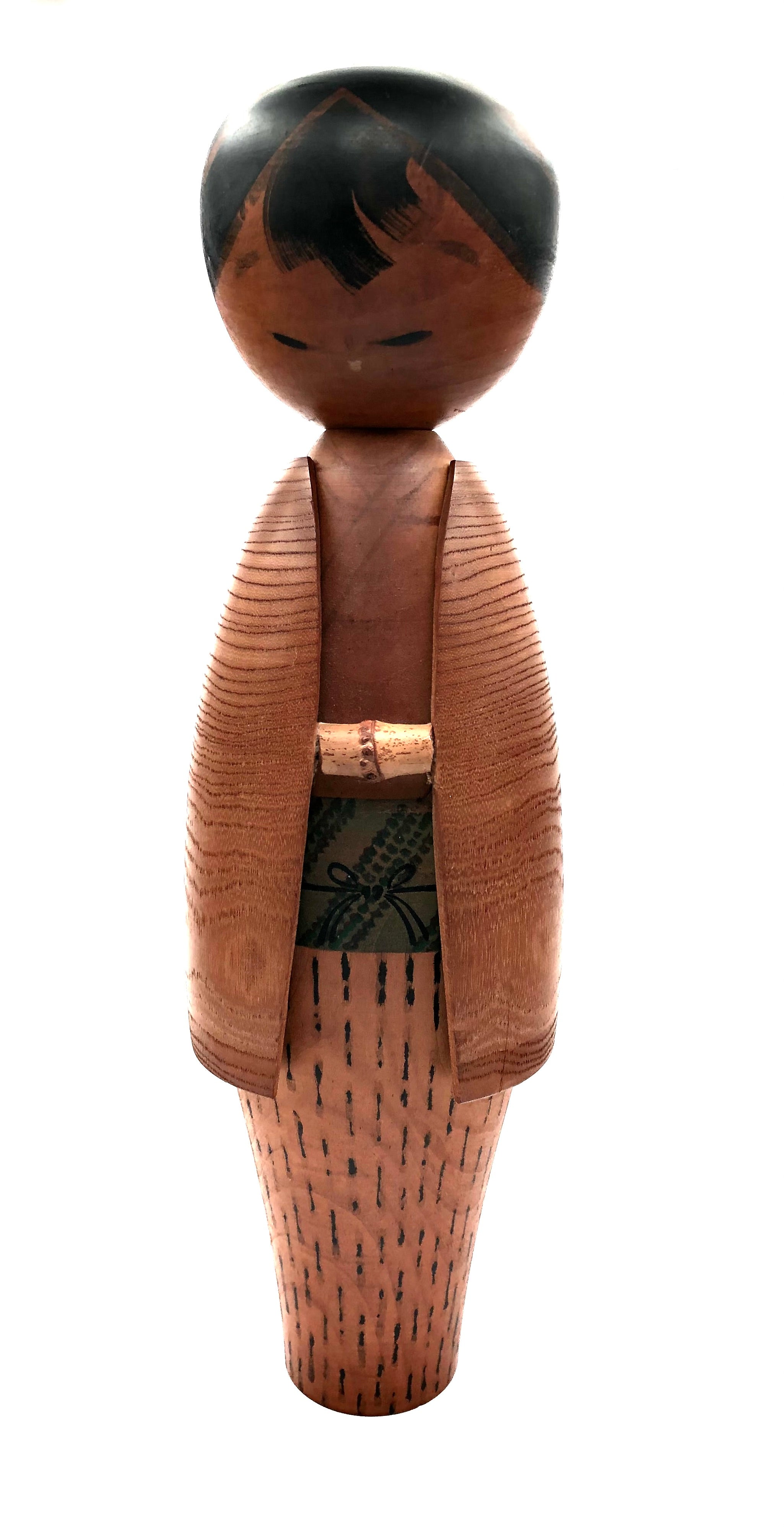 Vintage Sosaku Kokeshi entitled “Take no tome | Bamboo Maiden” by Watanabe, Masao (1917-2007)