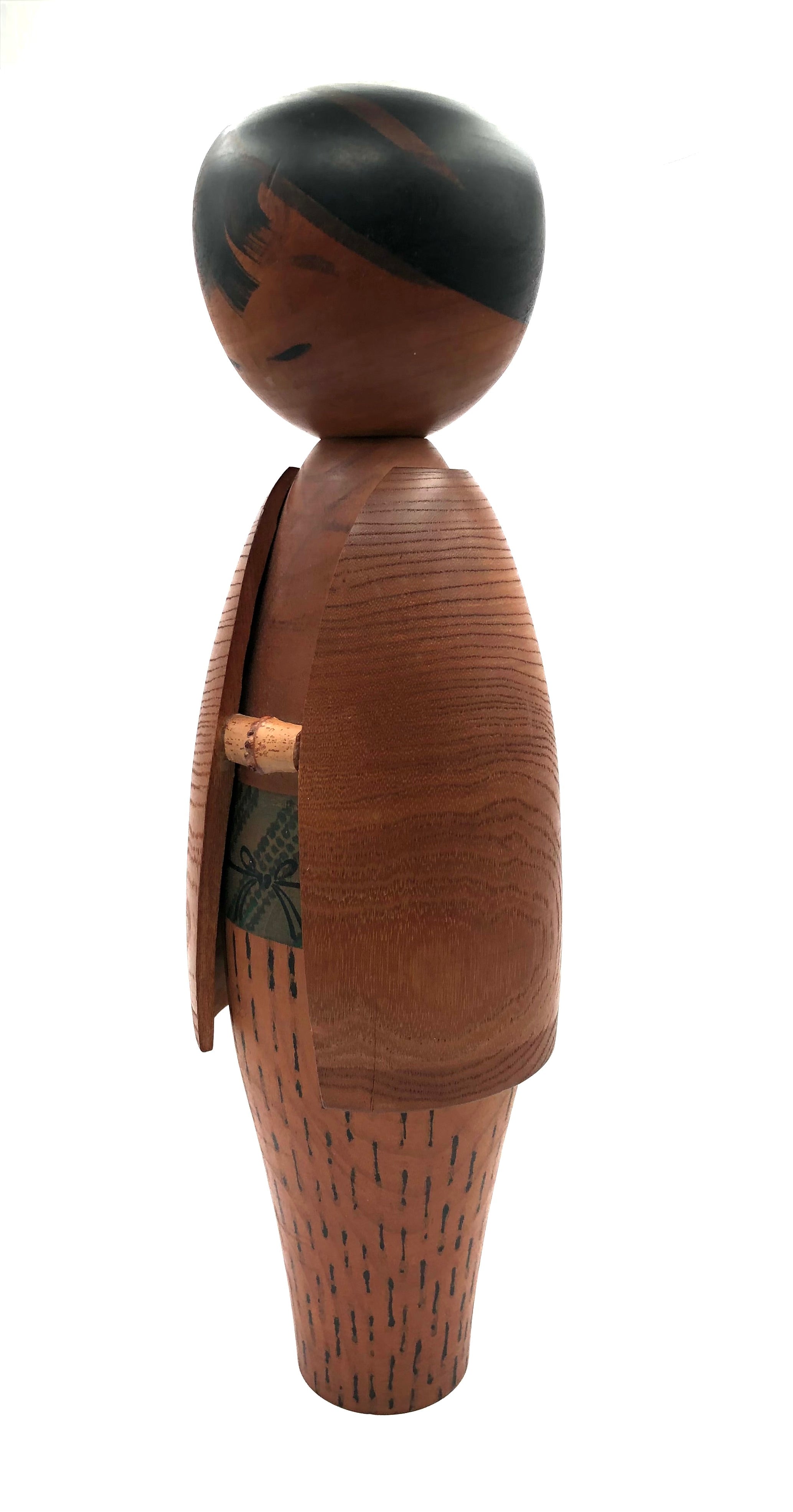 Vintage Sosaku Kokeshi entitled “Take no tome | Bamboo Maiden” by Watanabe, Masao (1917-2007)