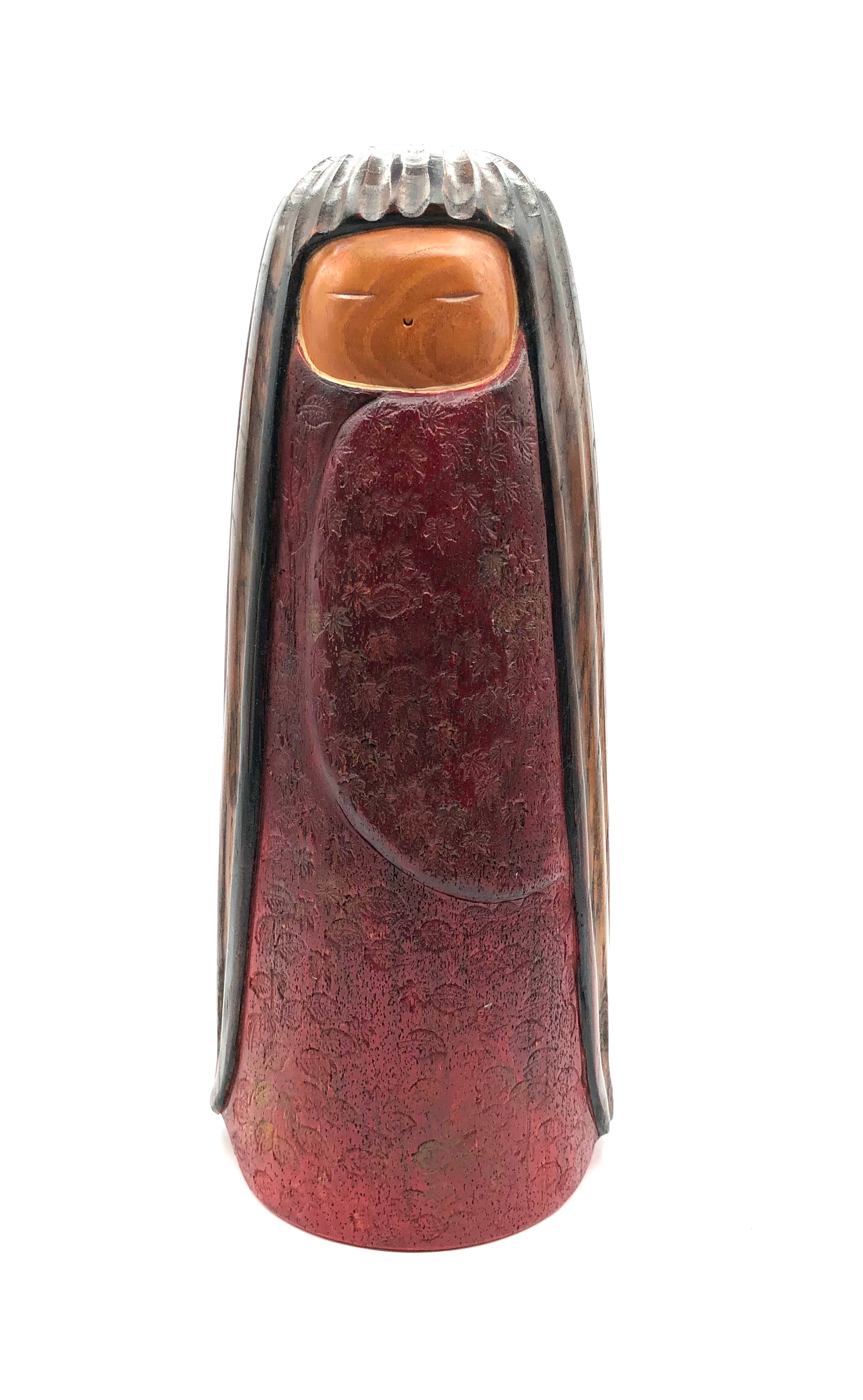 Vintage Sosaku Kokeshi entitled: “Usugori | Chilly Morn” by Katase, Kaihei (1921-2015)
