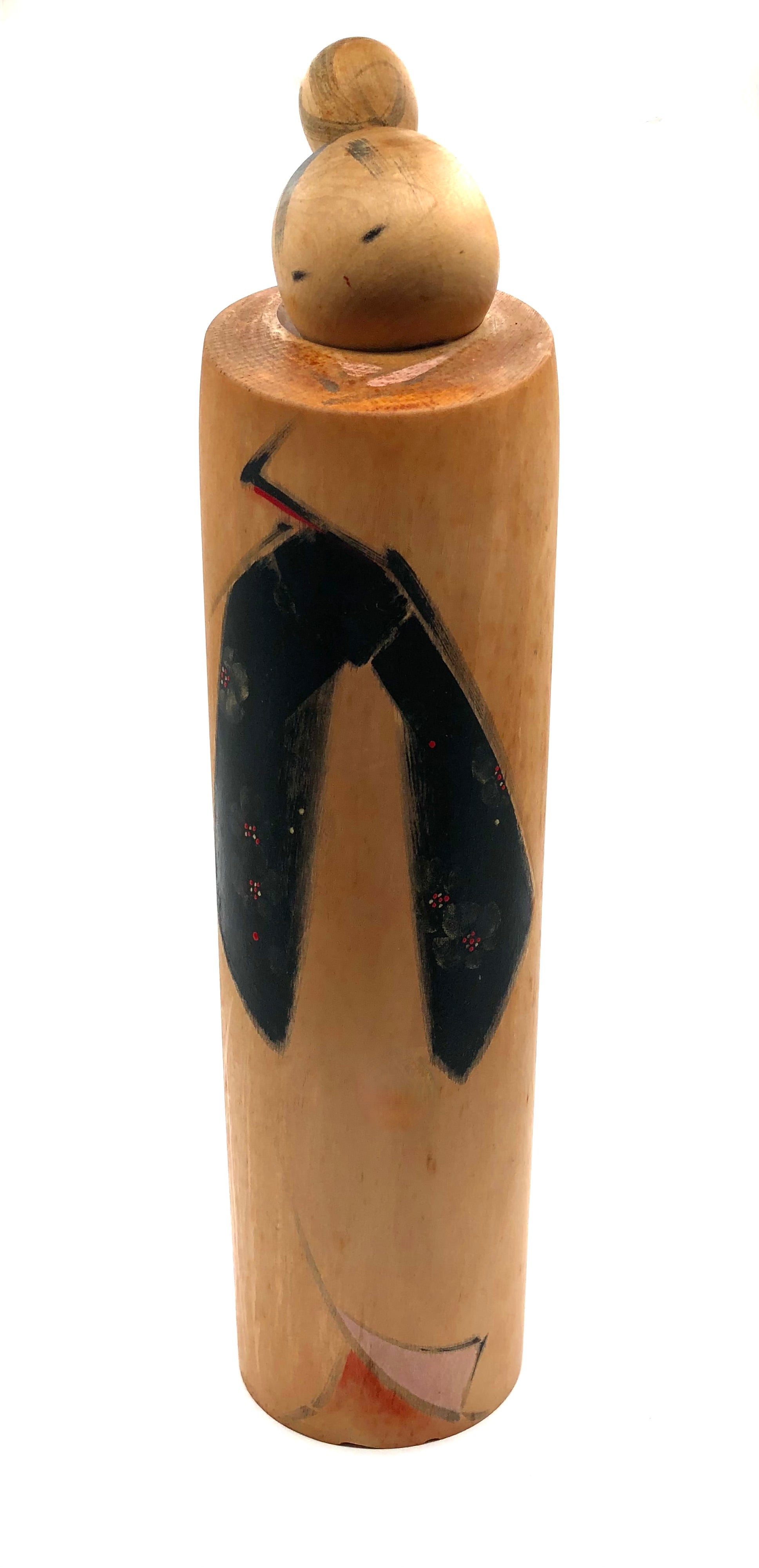 Vintage Sosaku Kokeshi entitled: “Tsuki | Moon” by Kato, Hiroshi