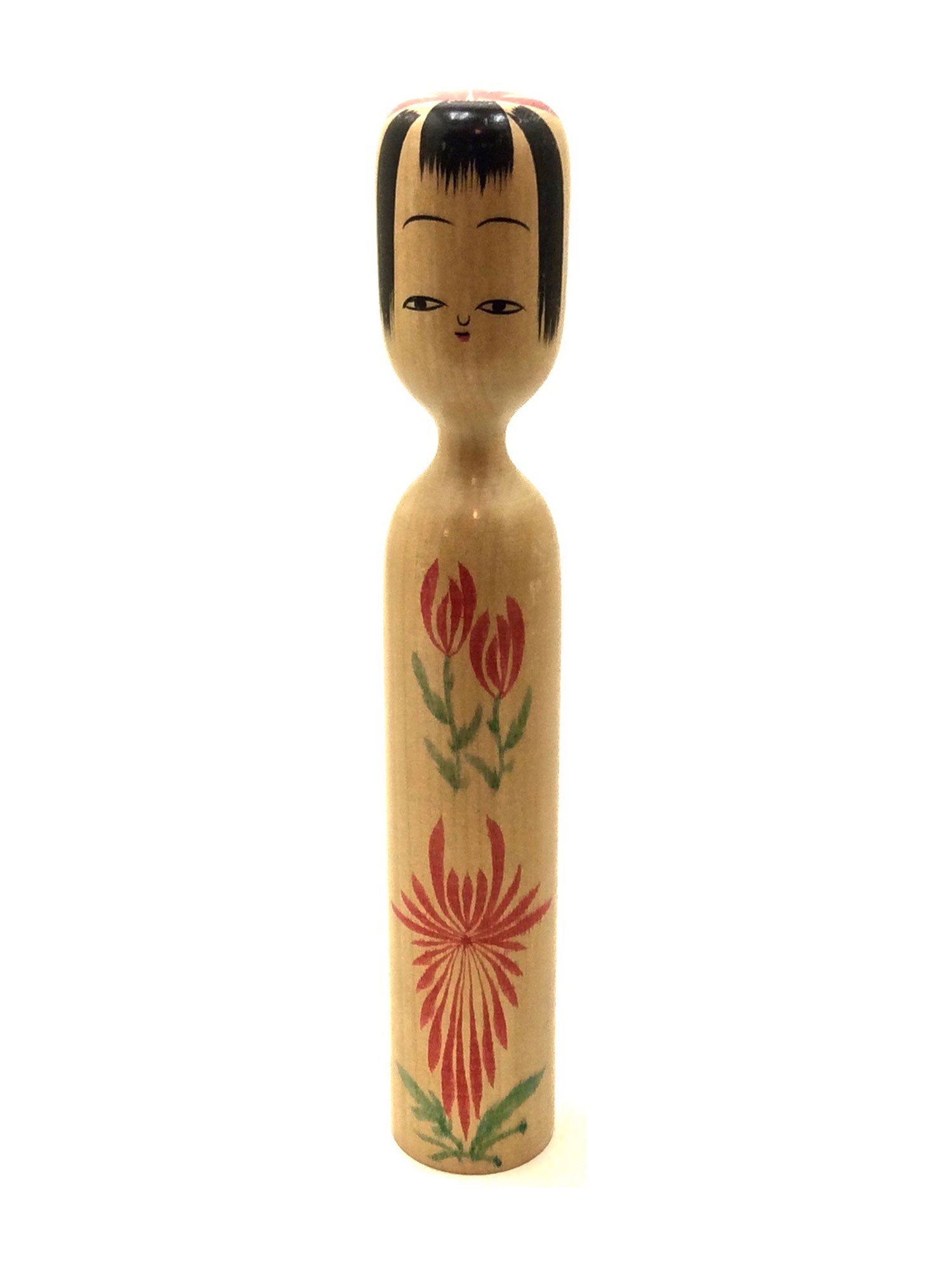 Vintage Traditional Kijiyama Kokeshi by Komatsu, Kyuki