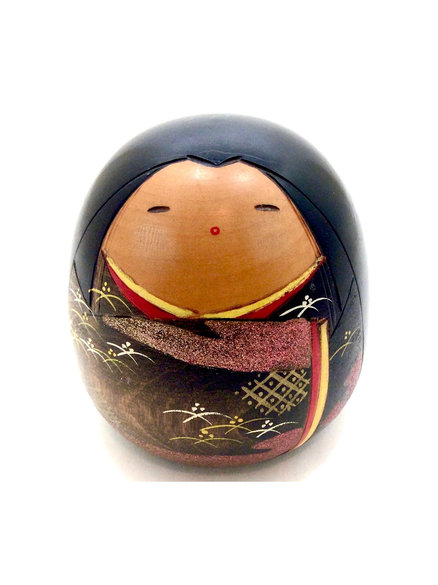 Vintage Sosaku Kokeshi  "Yayakw | Evening Glow” by Sekiguchi Toa