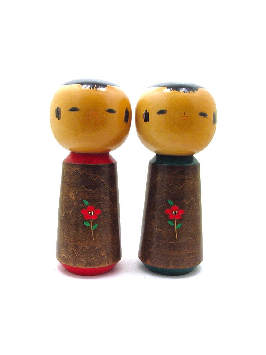 Vintage Sosaku Kokeshi Entitled “Chinko | Camellia Child” by Takahashi, Akinori