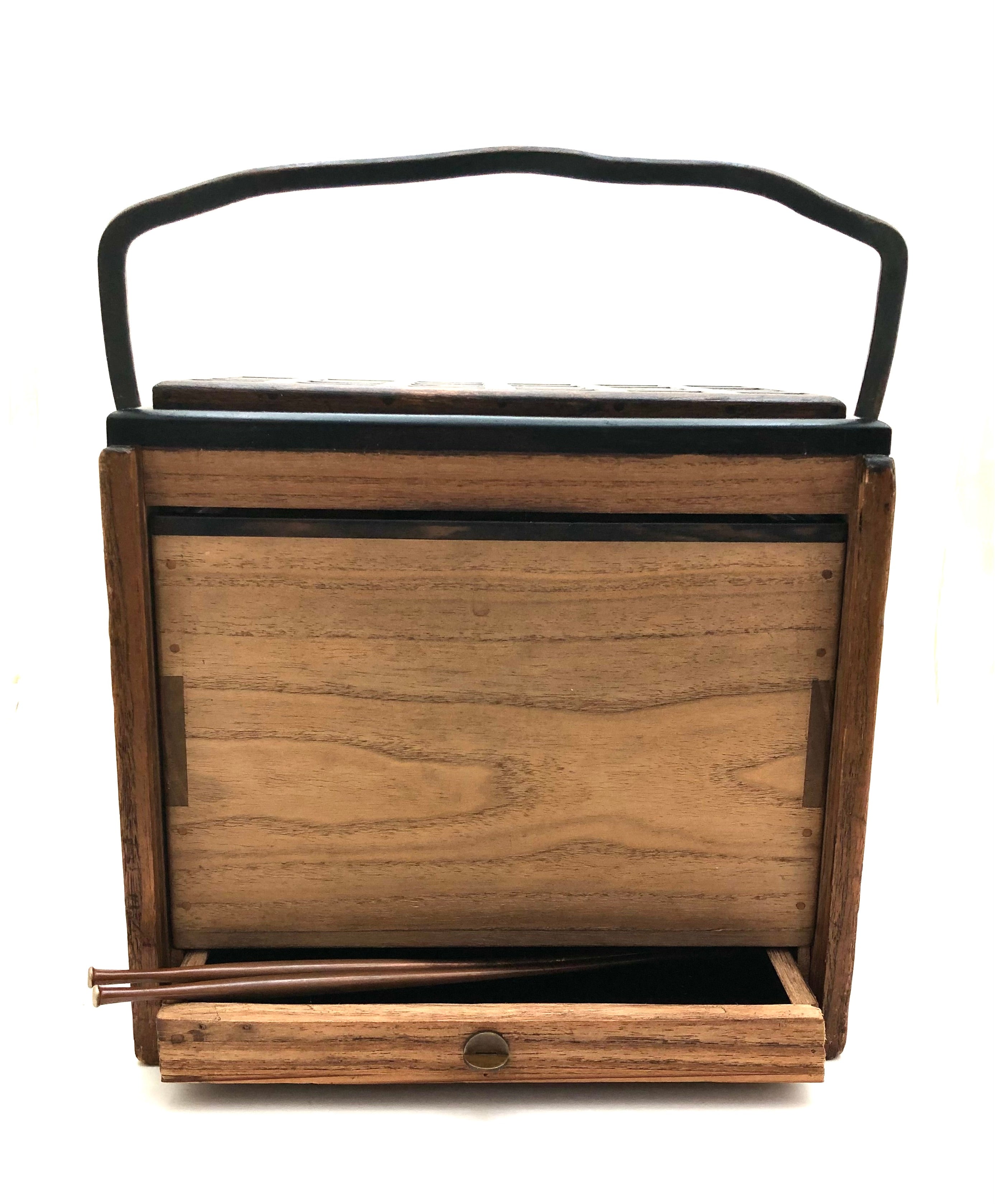 Japanese Antique Portable Hibachi Brazier Hand Warmer | Taishō era