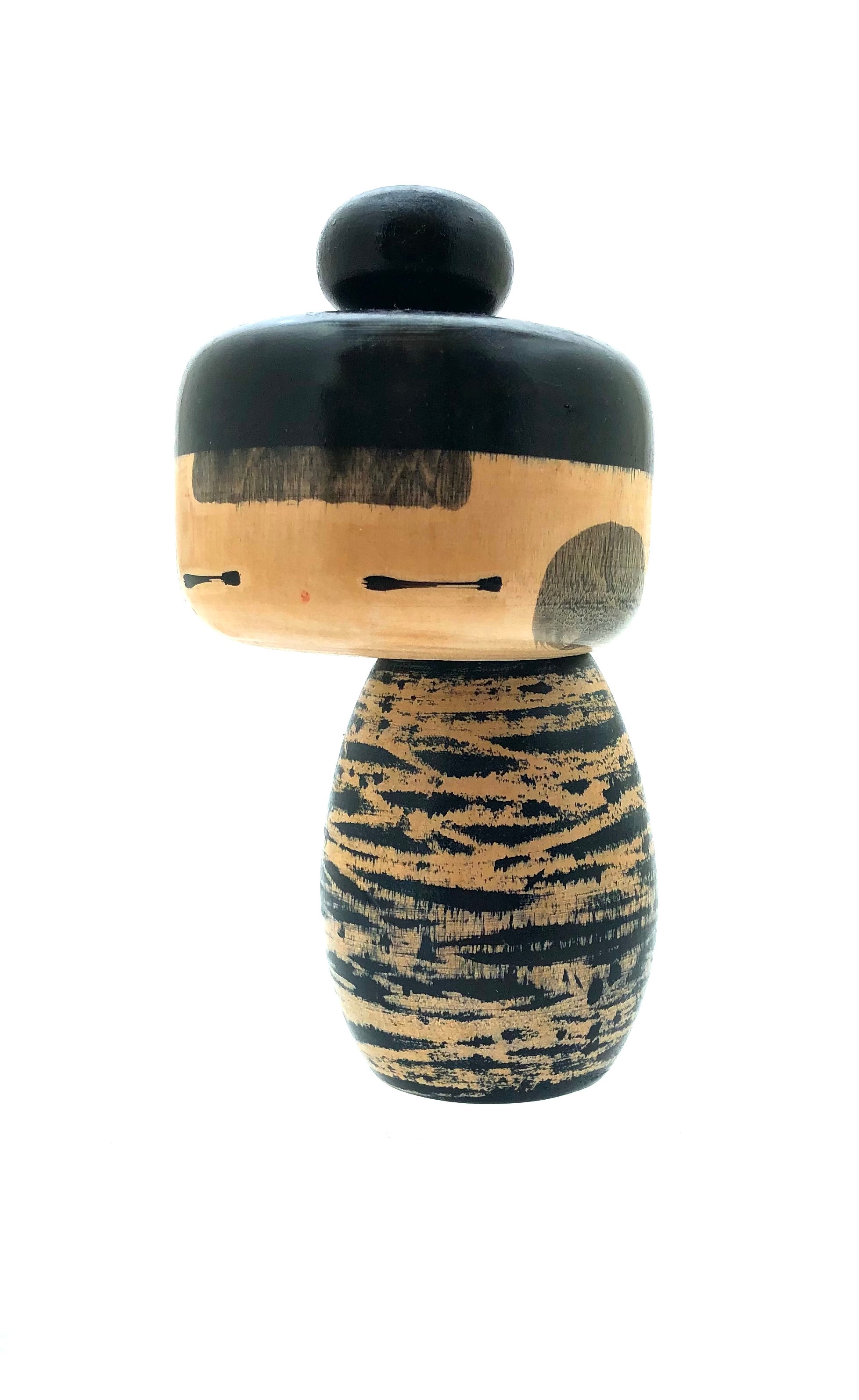 Vintage Sosaku Kokeshi Entitled: “Odori | Movement“ by Chiyomatsu, Kano (Kanou)