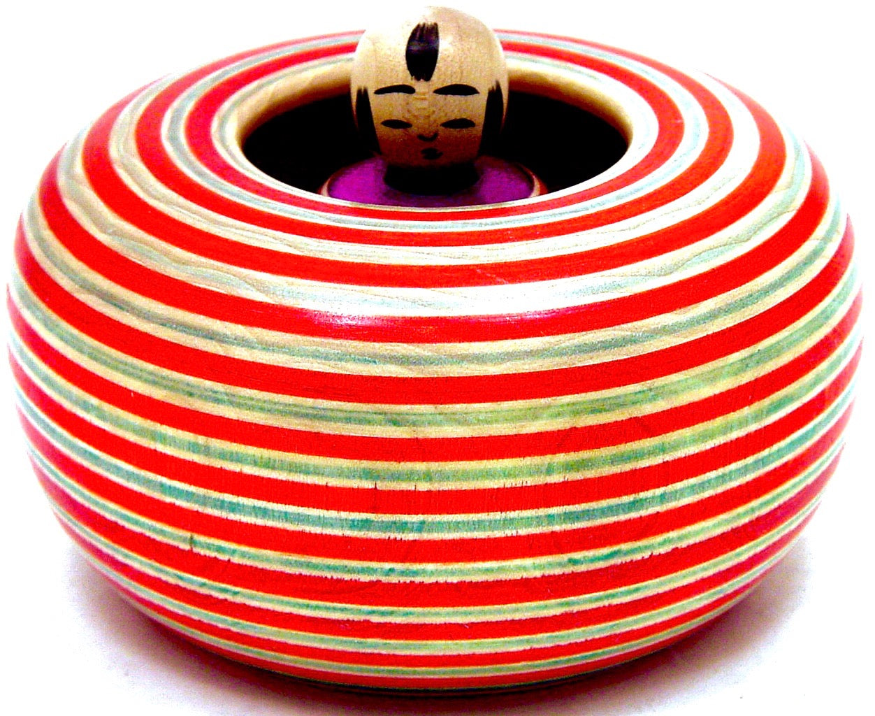 Ejiko Baby Spinning Top in simulated basket | Sato, Fumio | 1923