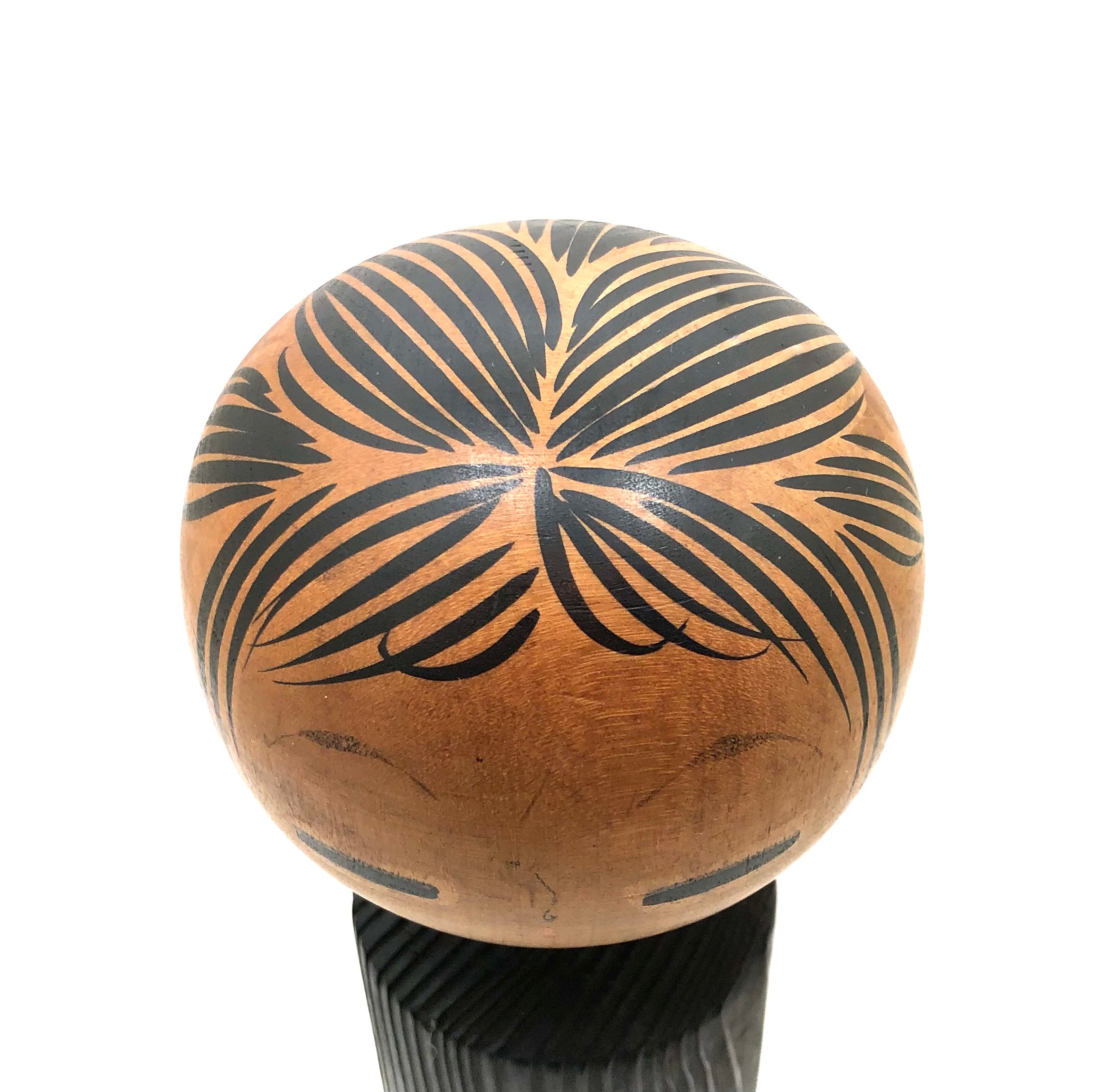 Vintage Sosaku Kokeshi Entitled, “Hemp Girl | Henpugāru” by Tsujita, Ryozo