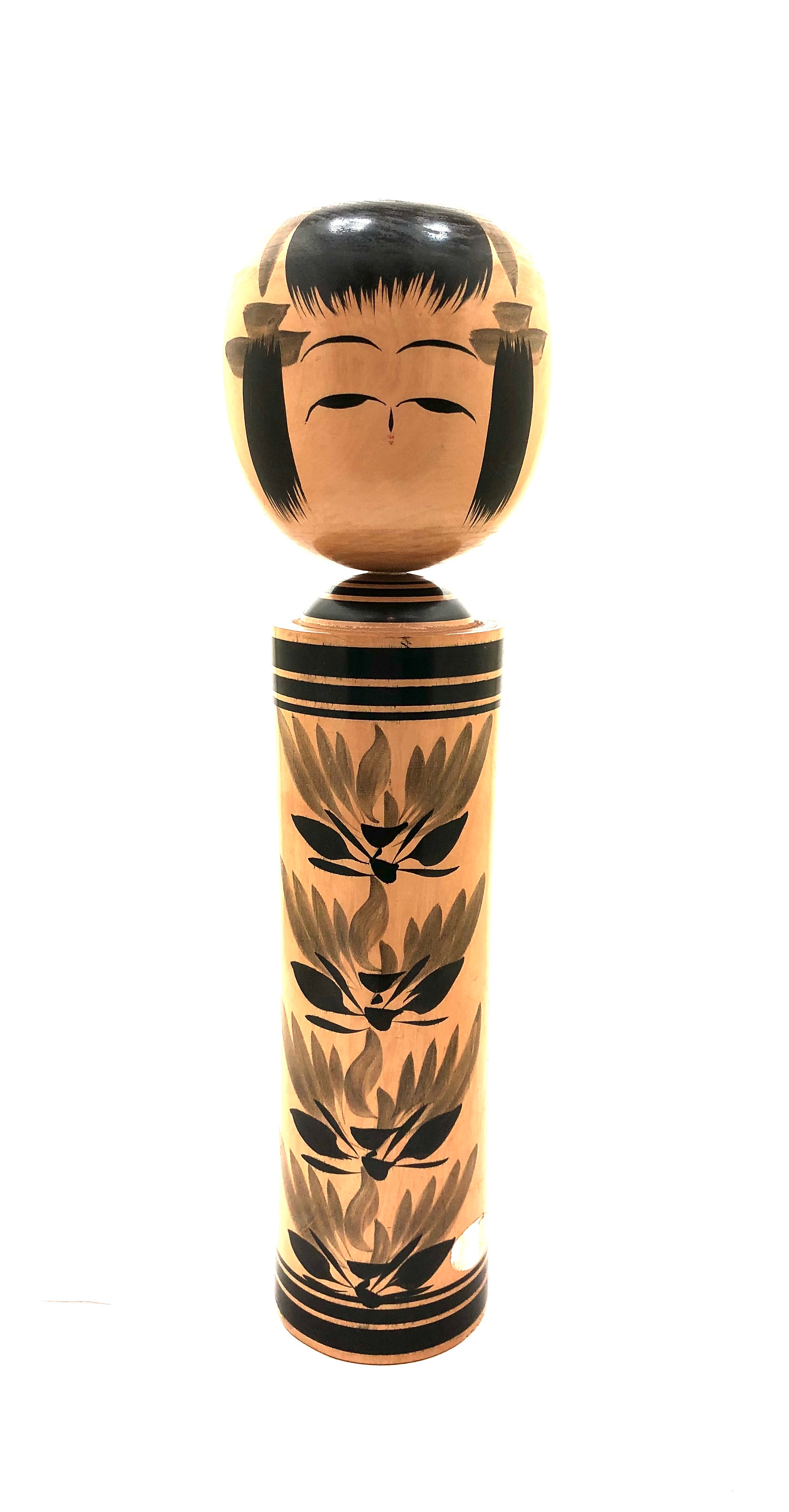 Japanese Traditional Kokeshi | Yajirou-Kei (Family) Doll by Yoshihiro Sato