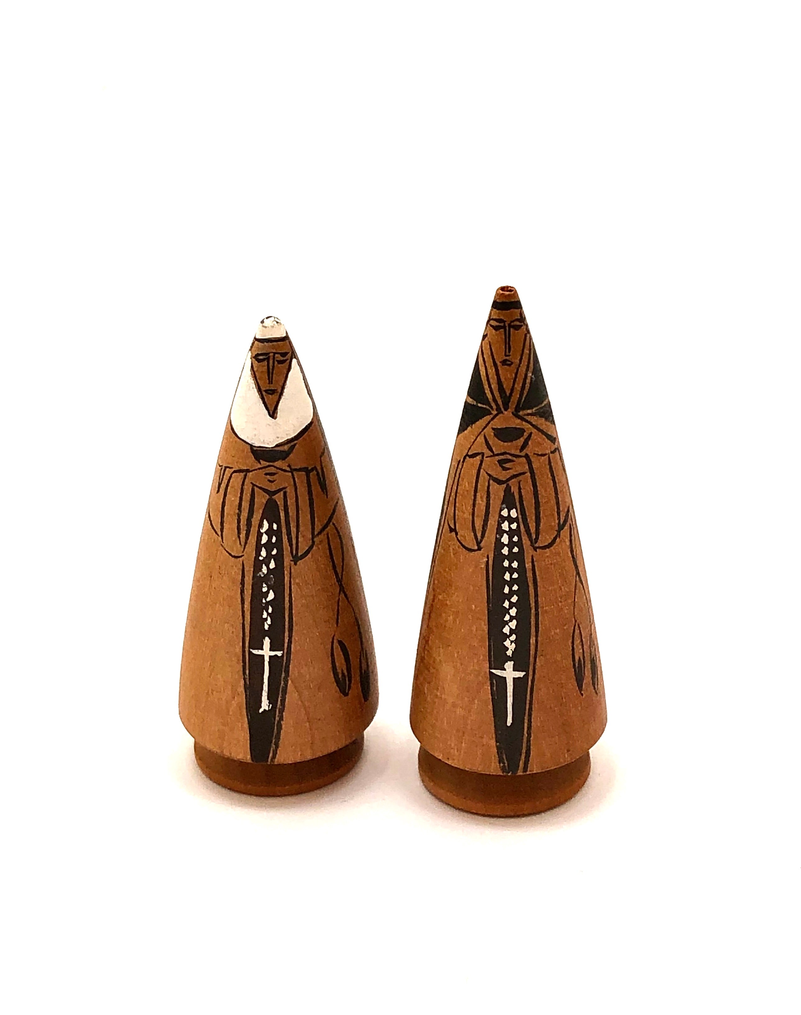 Kokeshi_Trappist Nuns Figures