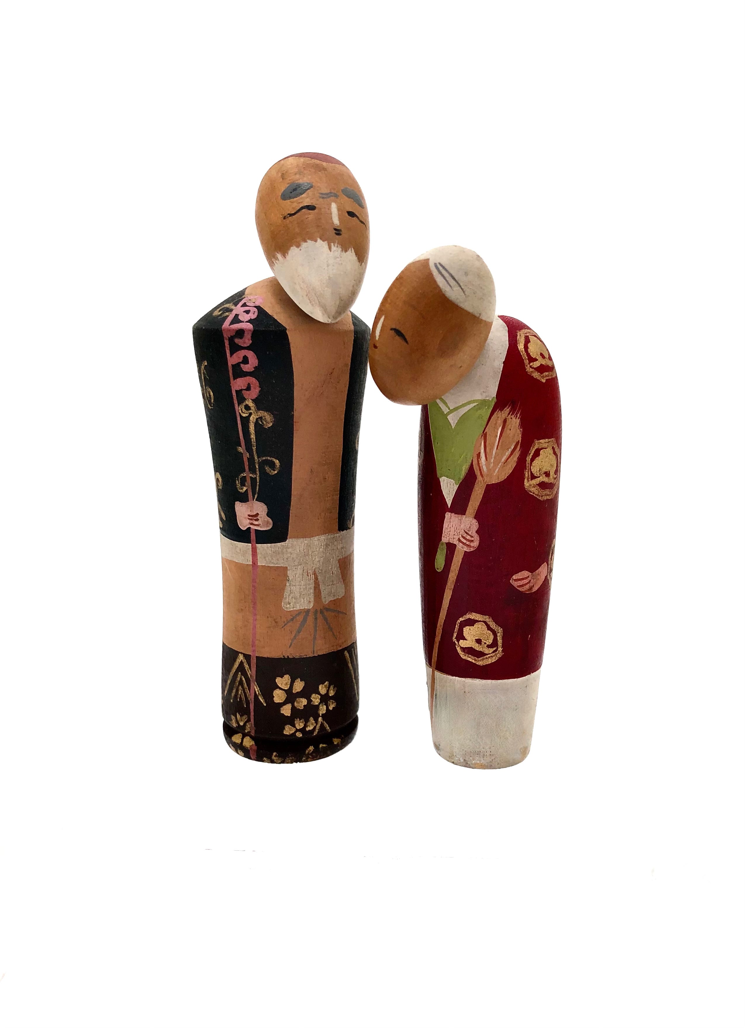 Vintage Japanese Miniature Takasago Sosaku Kokeshi