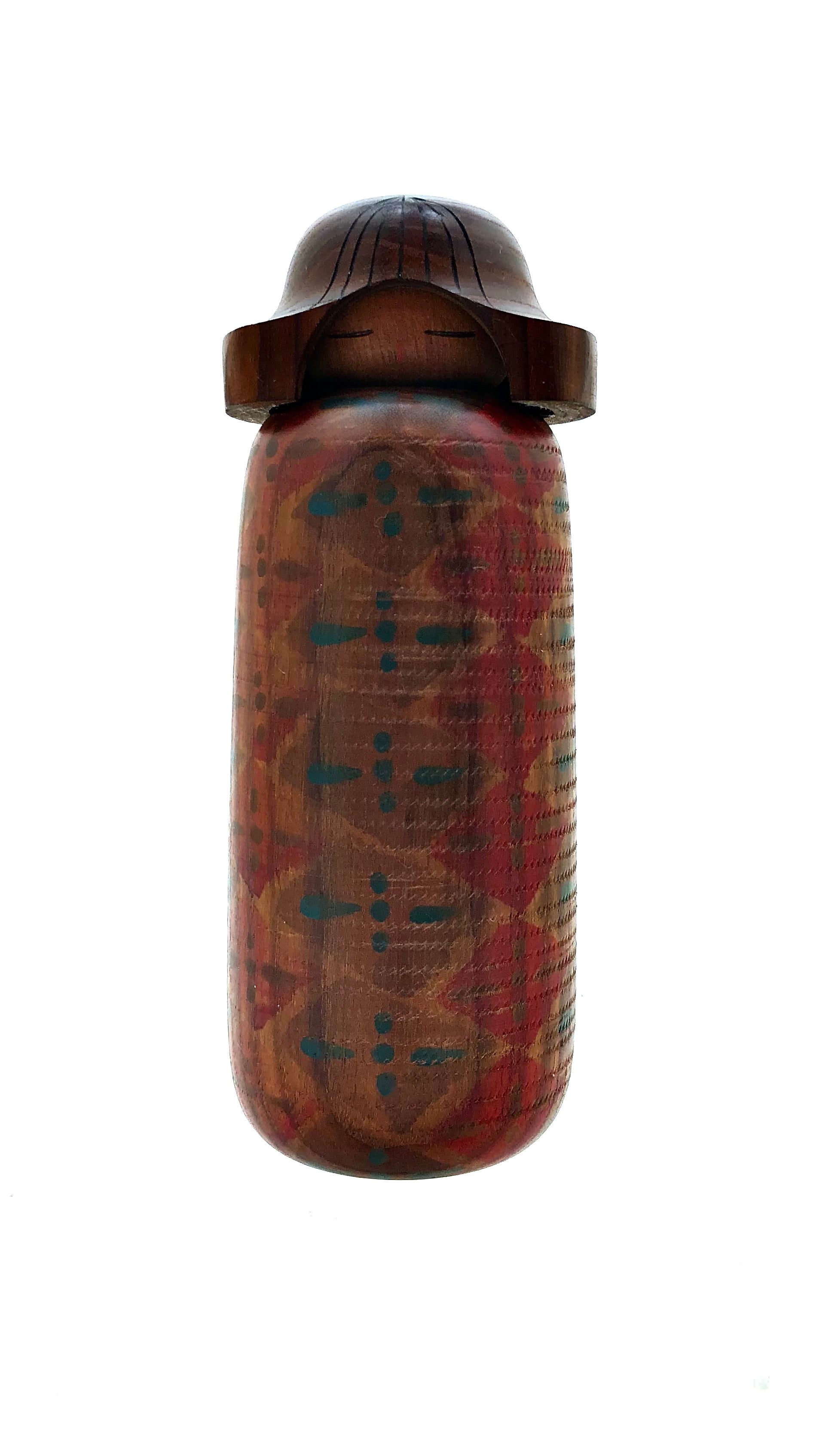 Vintage Sosaku Kokeshi Entitled: “Tai | Desire” by Miyajima, Muhitsu