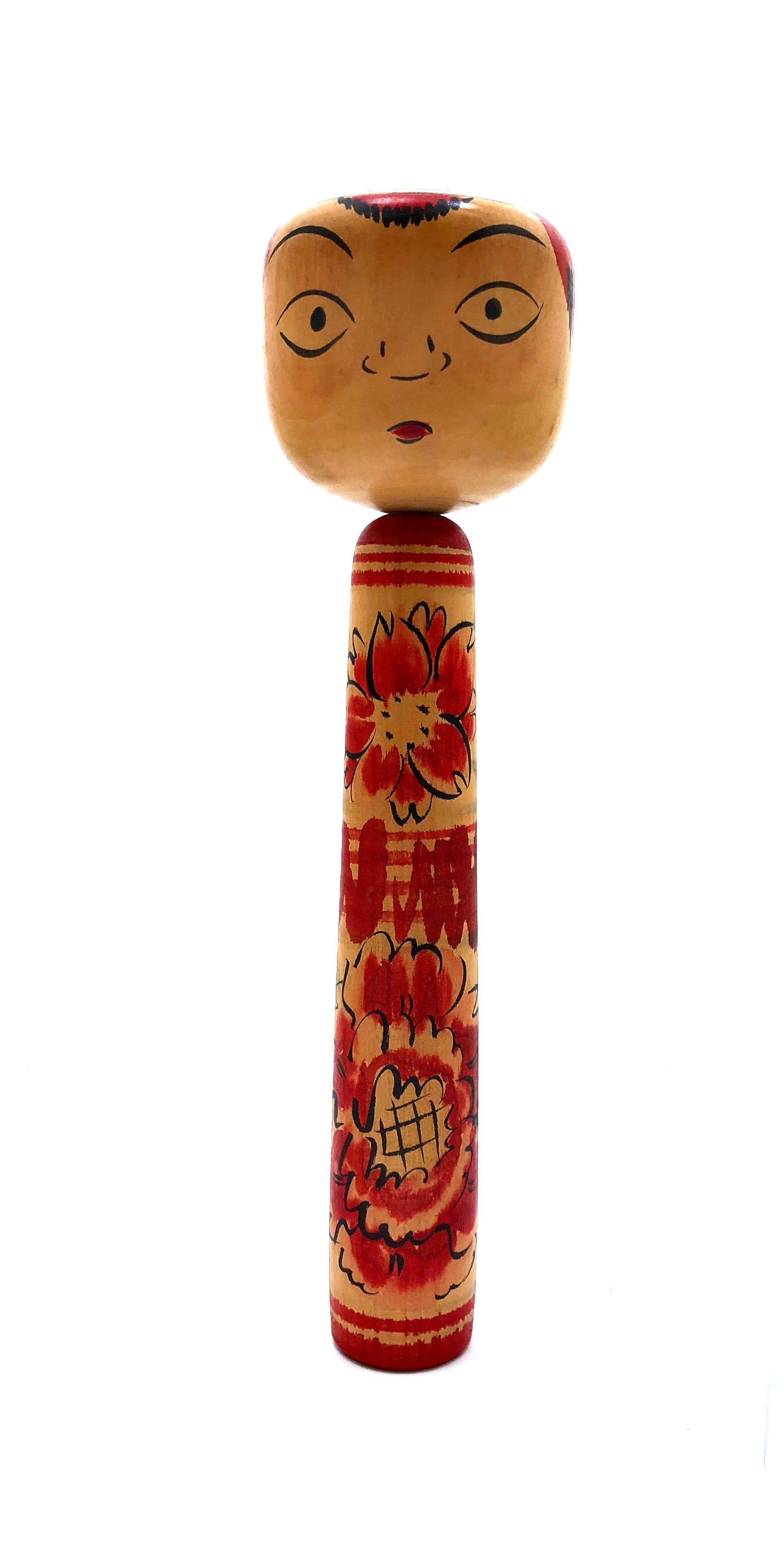 Traditional Vintage ‘Takobozu’ Nakanosawa Kokeshi by Seya, Shigeharu Tsuchiyu Family