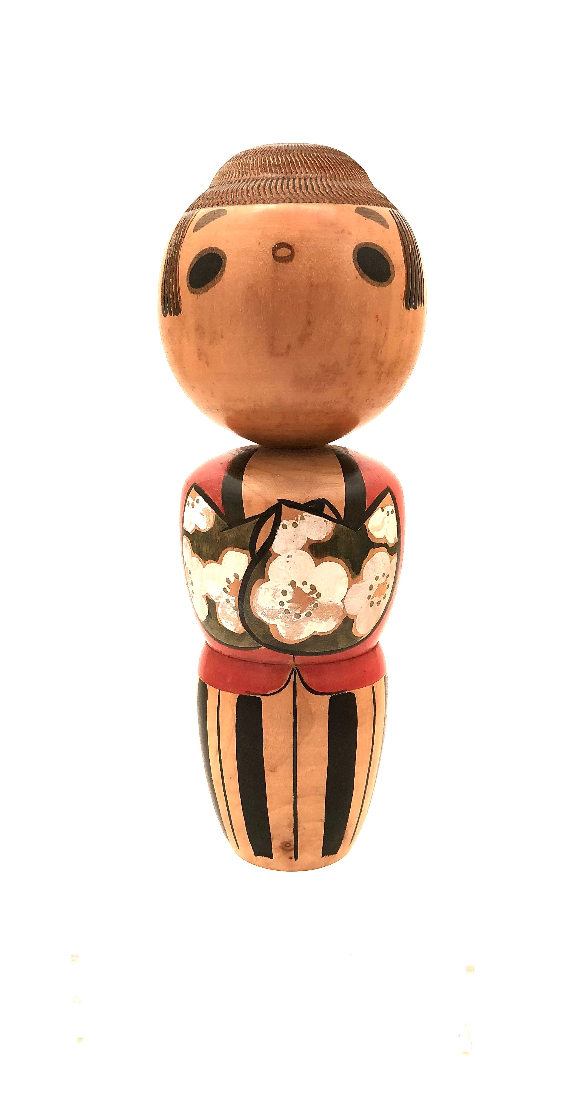 Vintage, Rare Sosaku Kokeshi Entitled: “Umeko | Plum Child” by Yusa, Fukuju