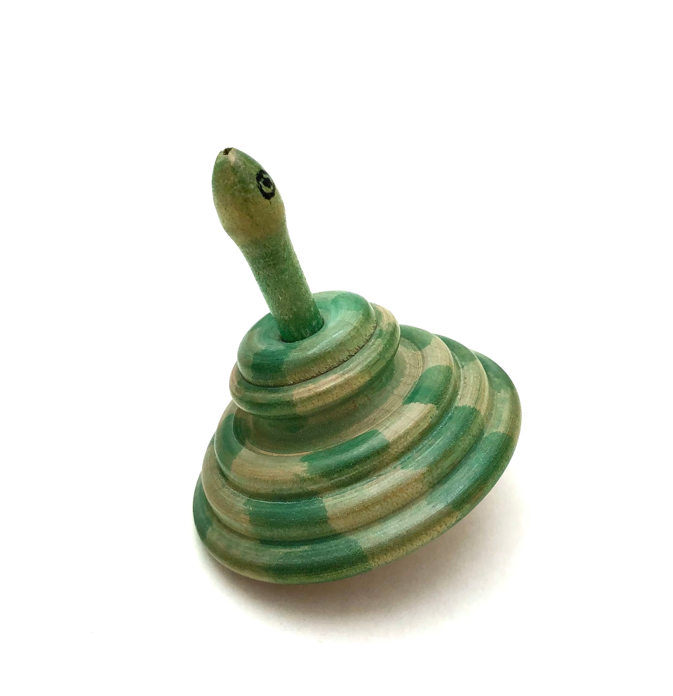 Vintage Japanese Spinning top | Snake Koma