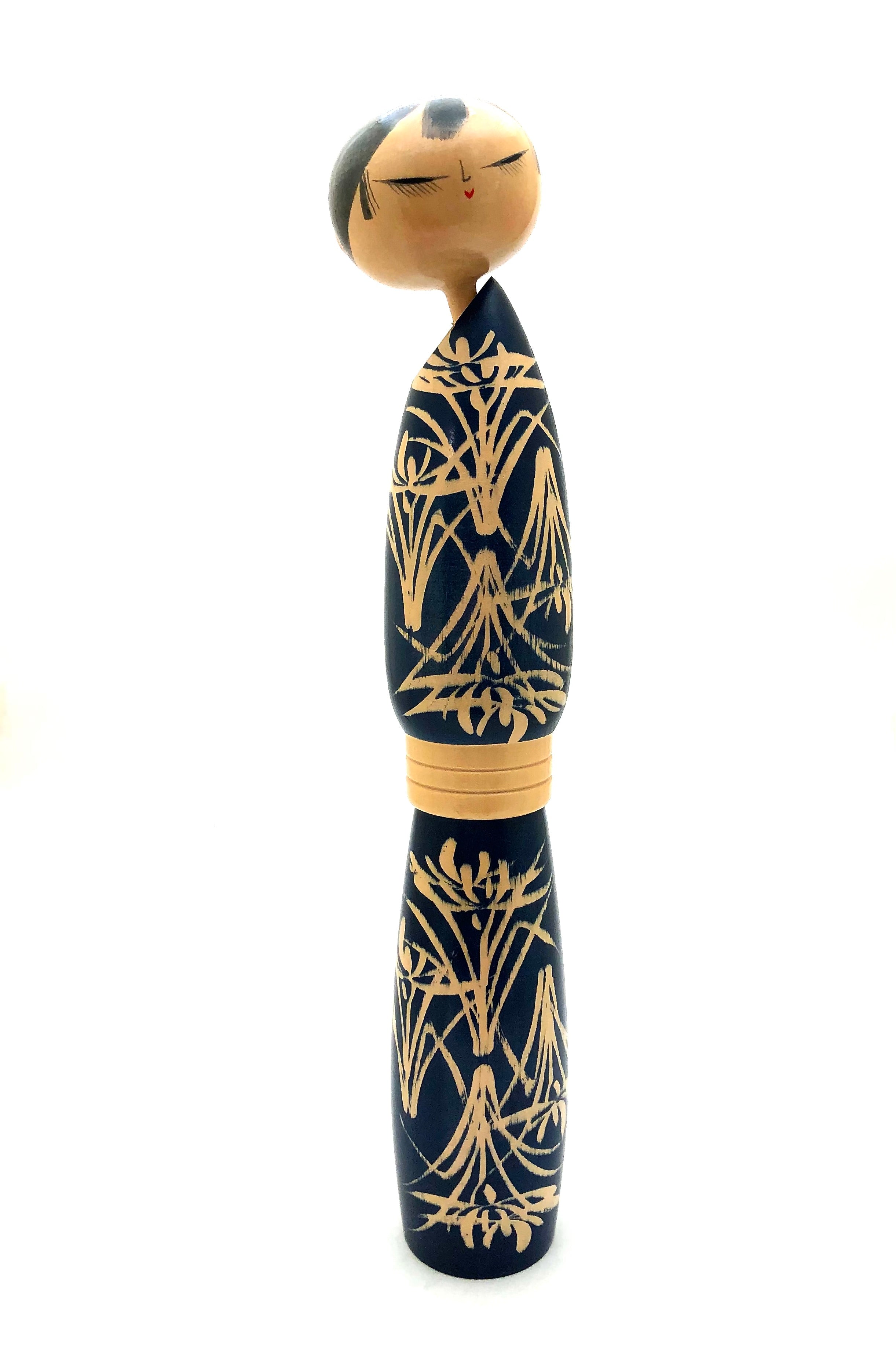 Vintage Japanese Sosaku Kokeshi by Sato, Suigai