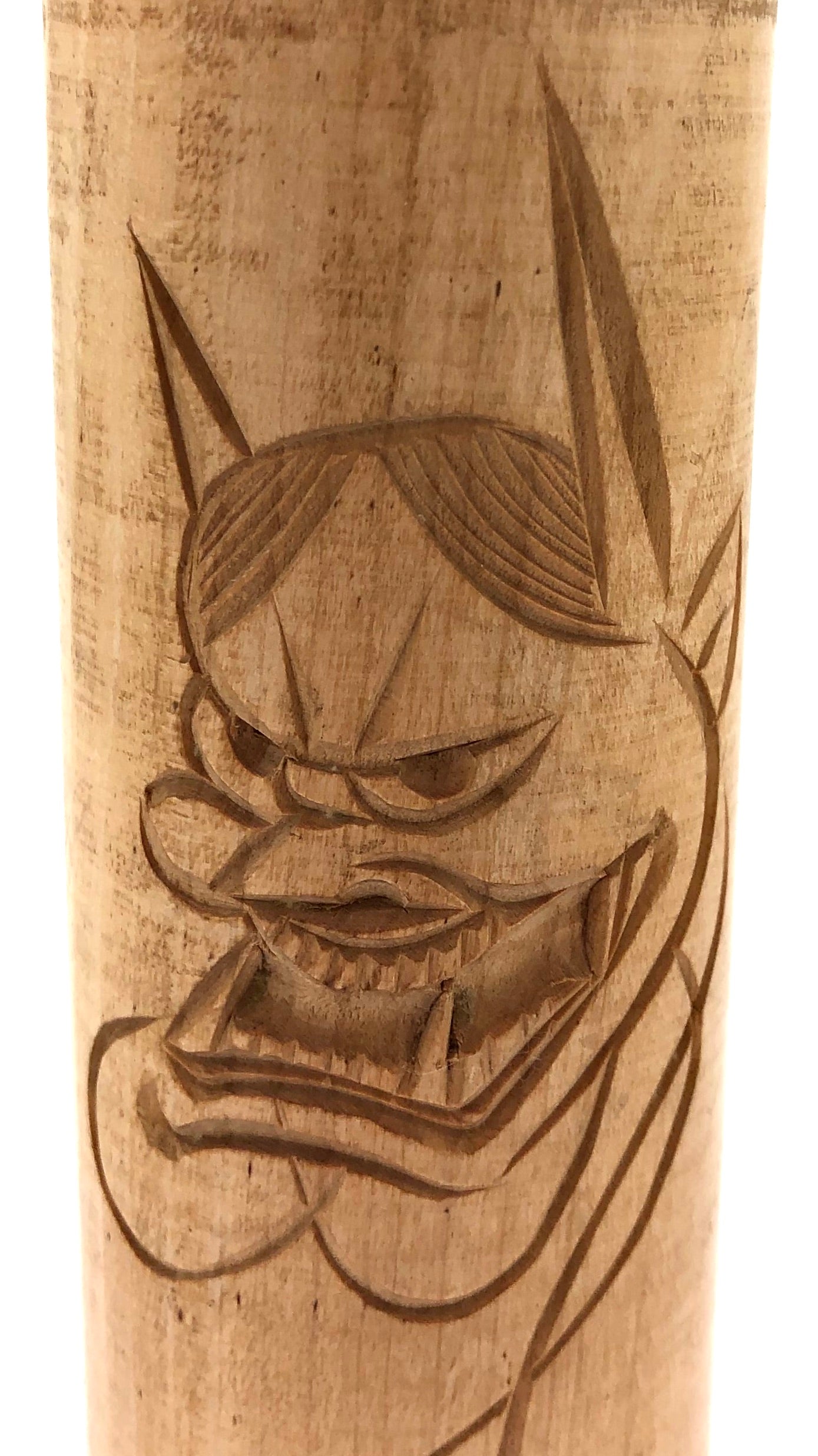 Vintage Sosaku Kokeshi by Suizan Shinobu entitled: “Haniya Oni”