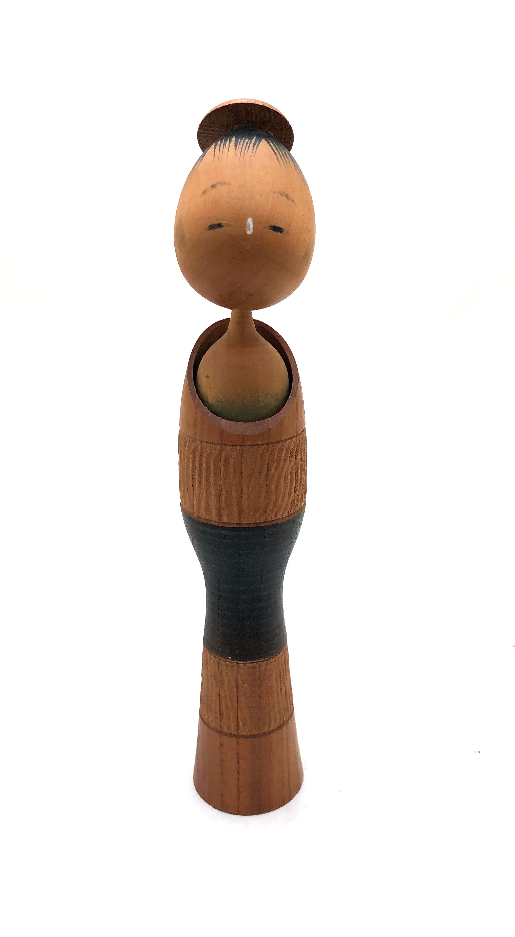 Vintage Sosaku Kokeshi Entitled: "Mebae | Flower Bud" by Watanabe, Masao