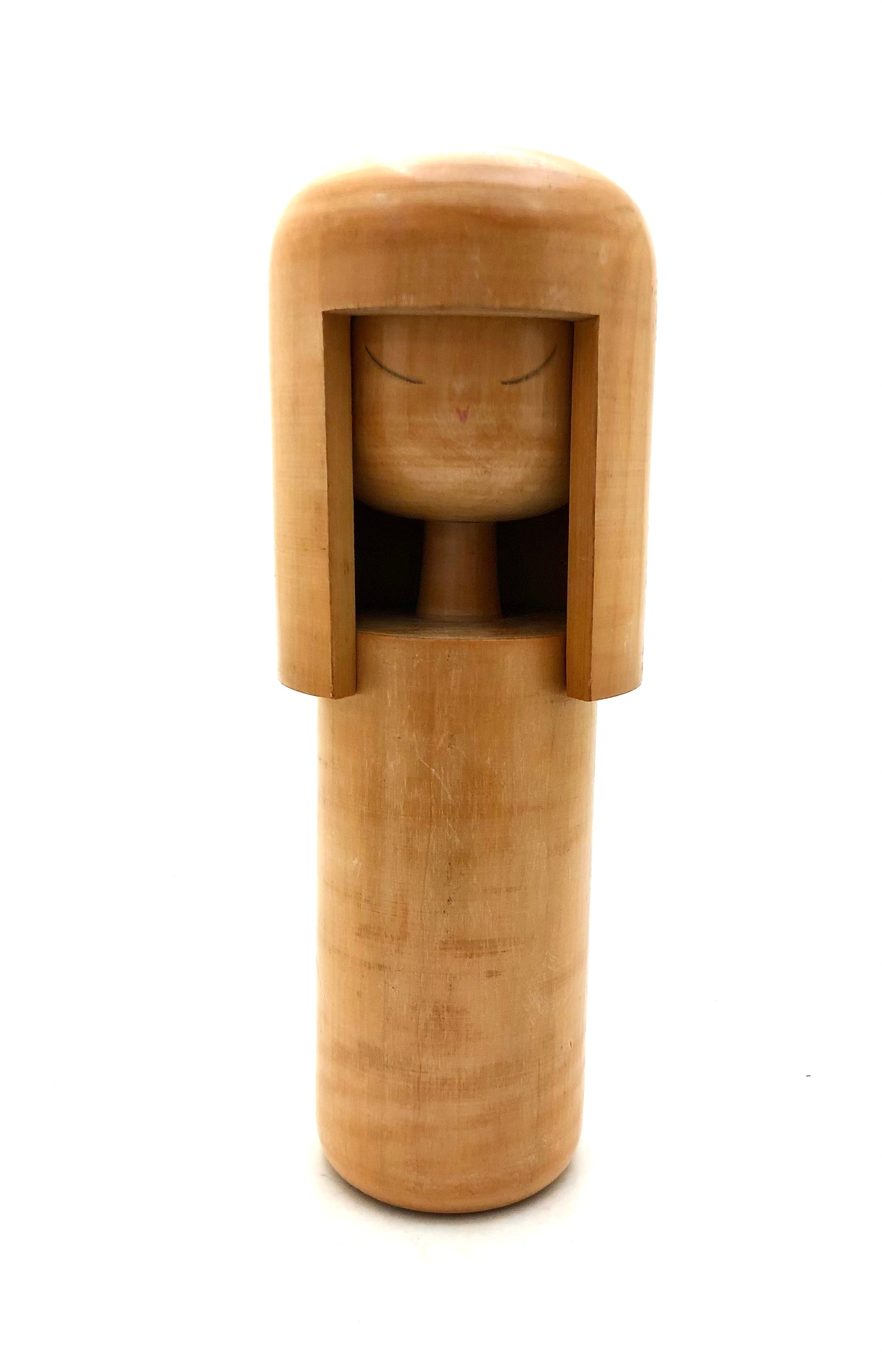 Vintage Sosaku Kokeshi entitled “Dojo | Young Lady” by Tanaka, Harumasa