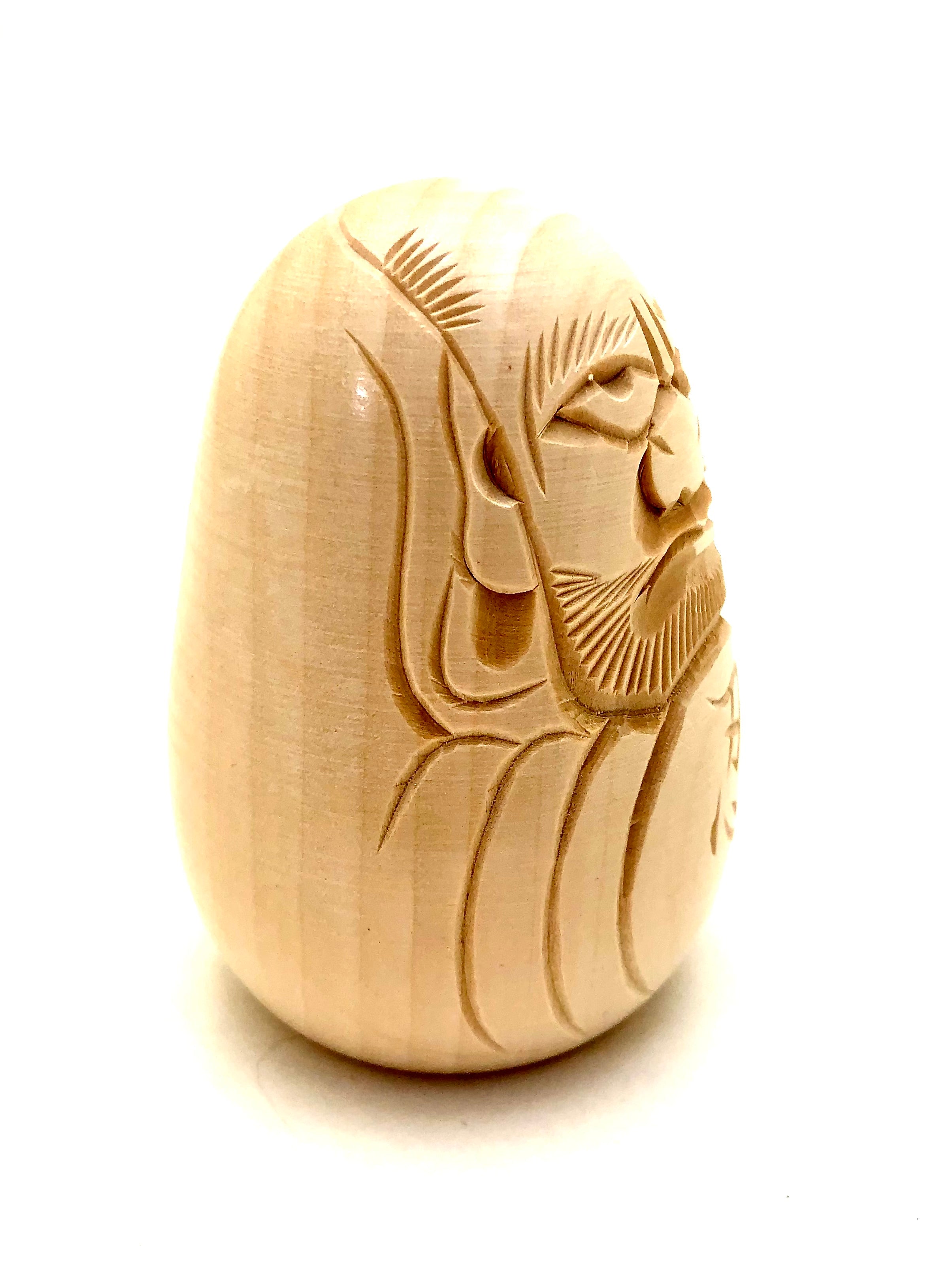 Vintage Sosaku Kokeshi entitled 'Nintai" (Patience) by Suizan, Shinobu